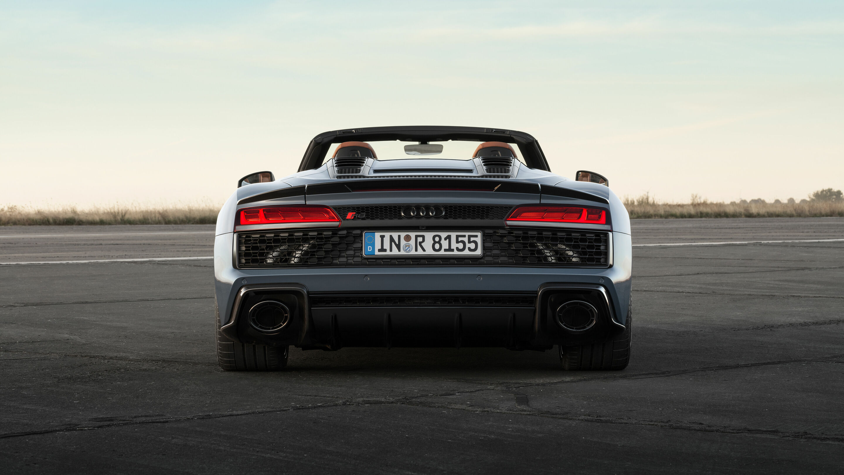 Audi R8 Spyder V10 performance quattro - Standaufnahme
Farbe: Kemoragrau metallic