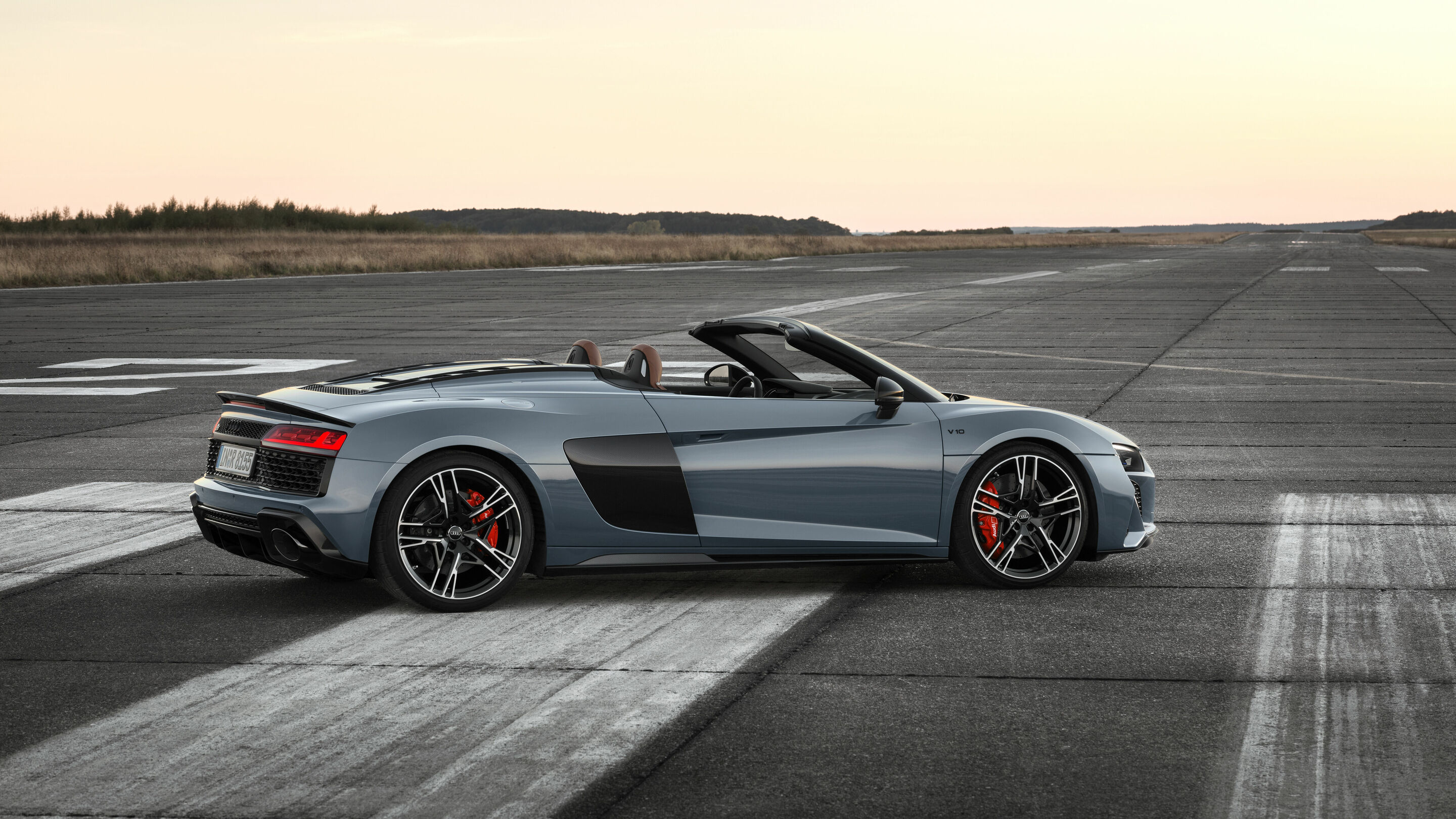 Audi R8 Spyder V10 performance quattro - Standaufnahme
Farbe: Kemoragrau metallic