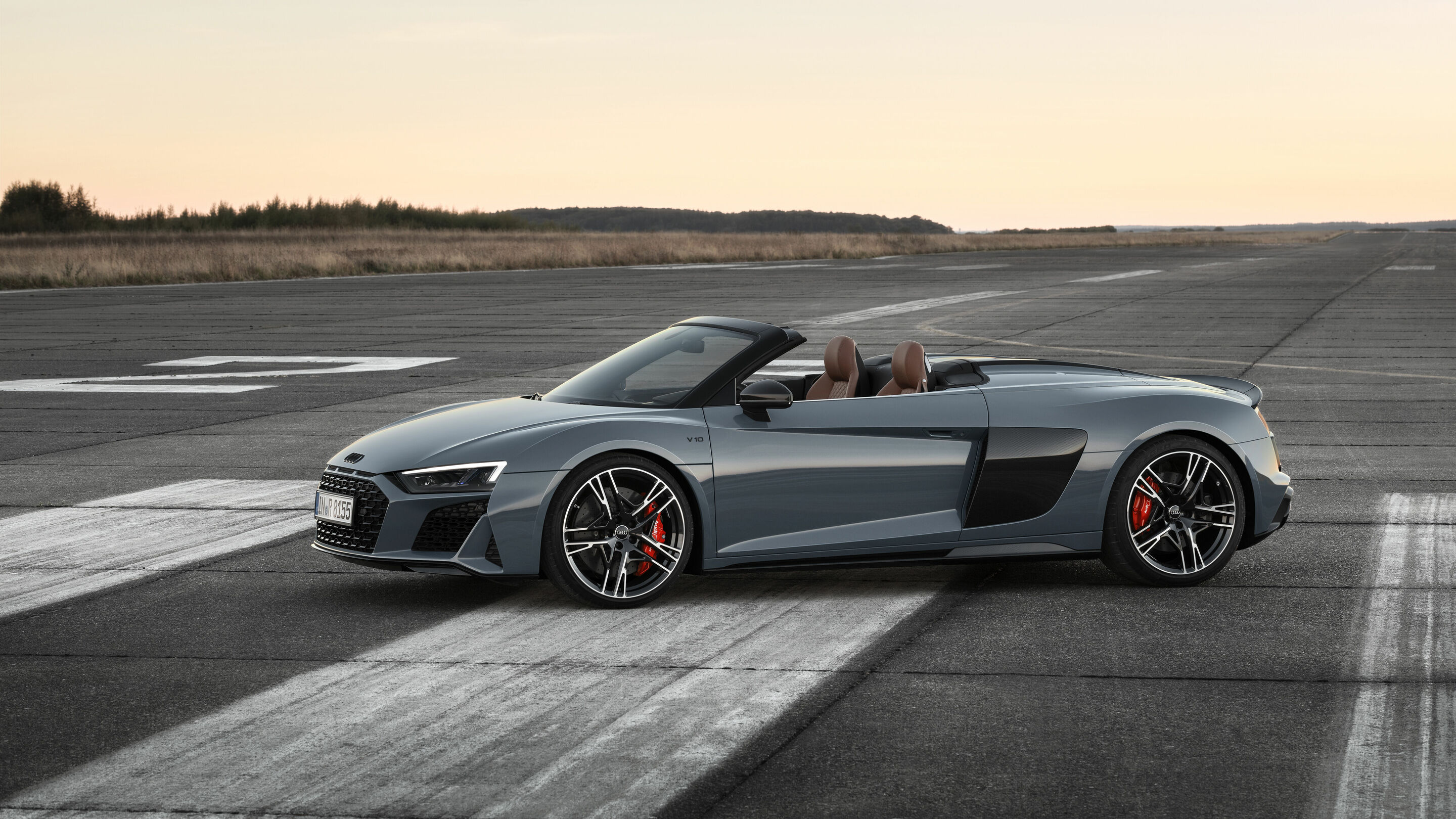 Audi R8 Spyder V10 performance quattro - Standaufnahme
Farbe: Kemoragrau metallic