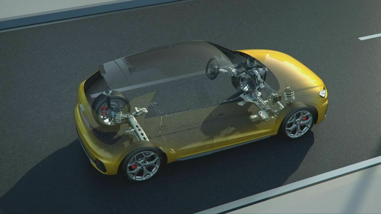 Audi A1 Sportback suspension - Audi A1 Sportback suspension