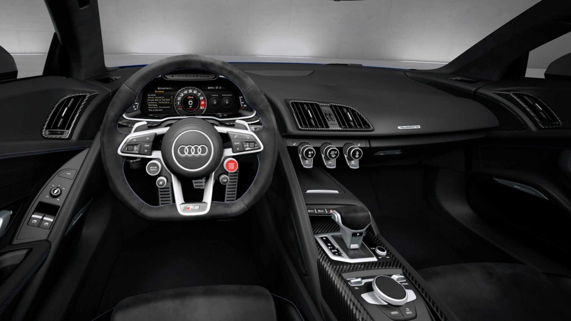 Audi R8 V10 performance quattro Innenraum (Animation) - Audi R8 V10 performance quattro Innenraum (Animation)