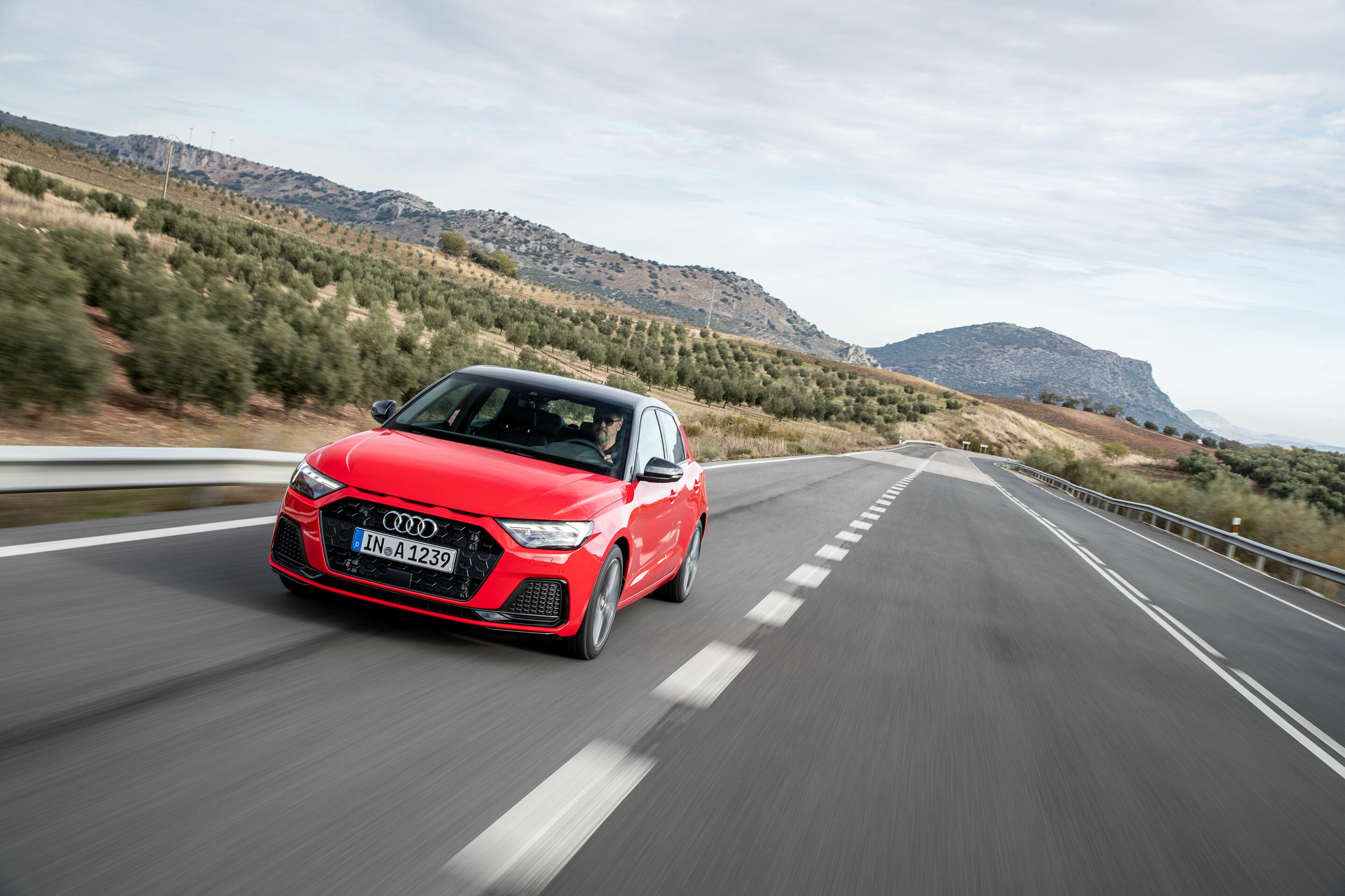 Audi A1 Sportback - Dynamic Photo 
Colour: Misano red