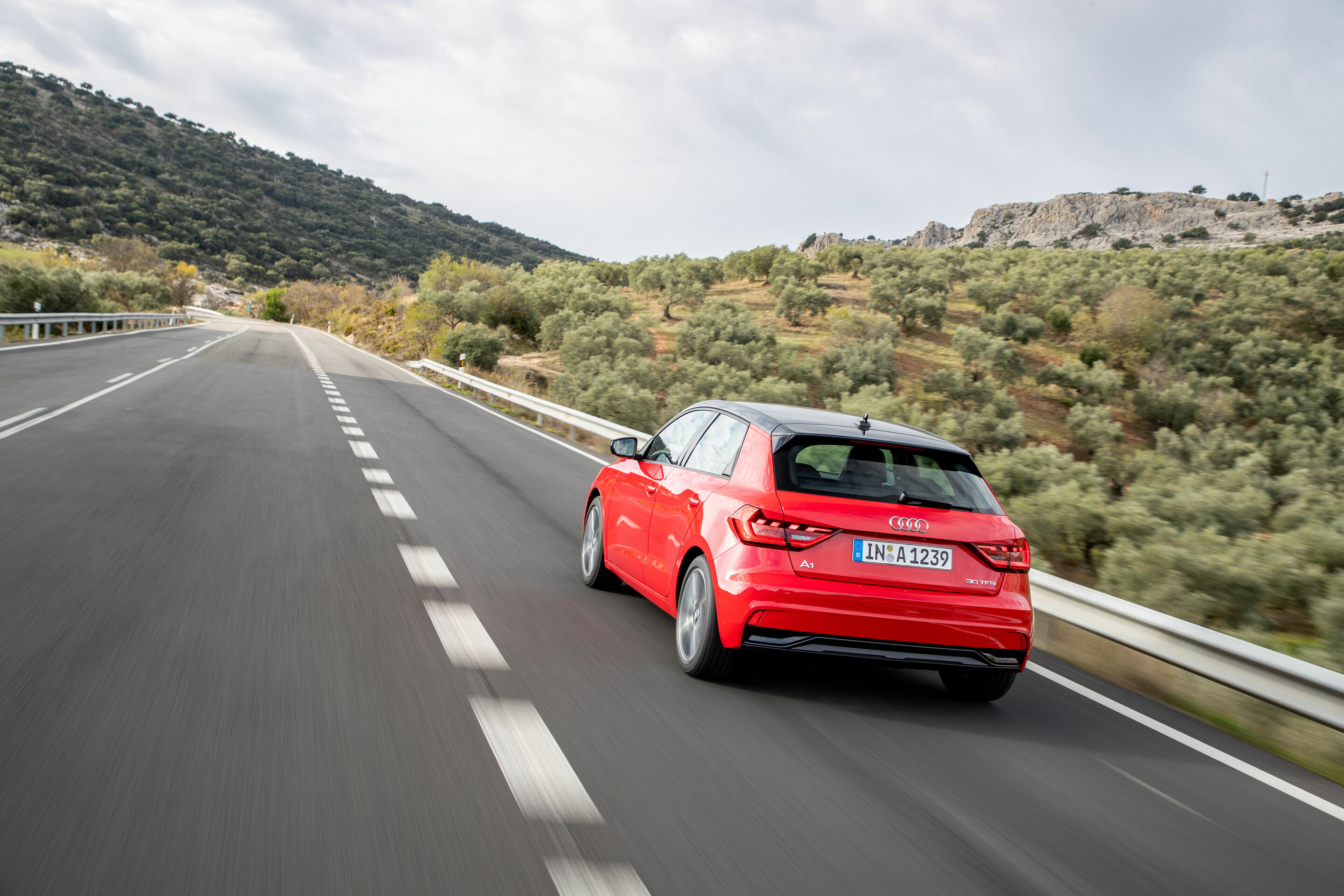 Audi A1 Sportback - Dynamic Photo 
Colour: Misano red