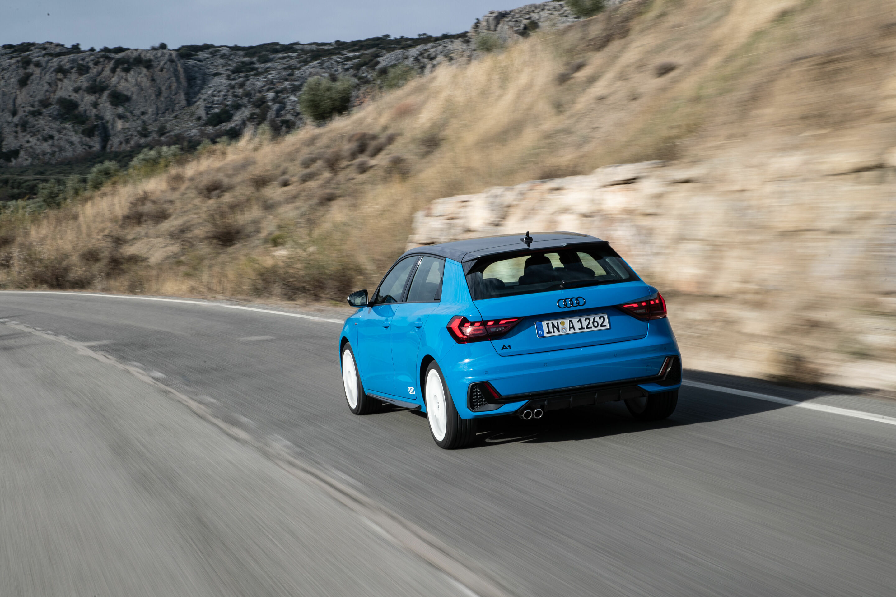 Audi A1 Sportback - Dynamic Photo 
Colour: Turbo blue