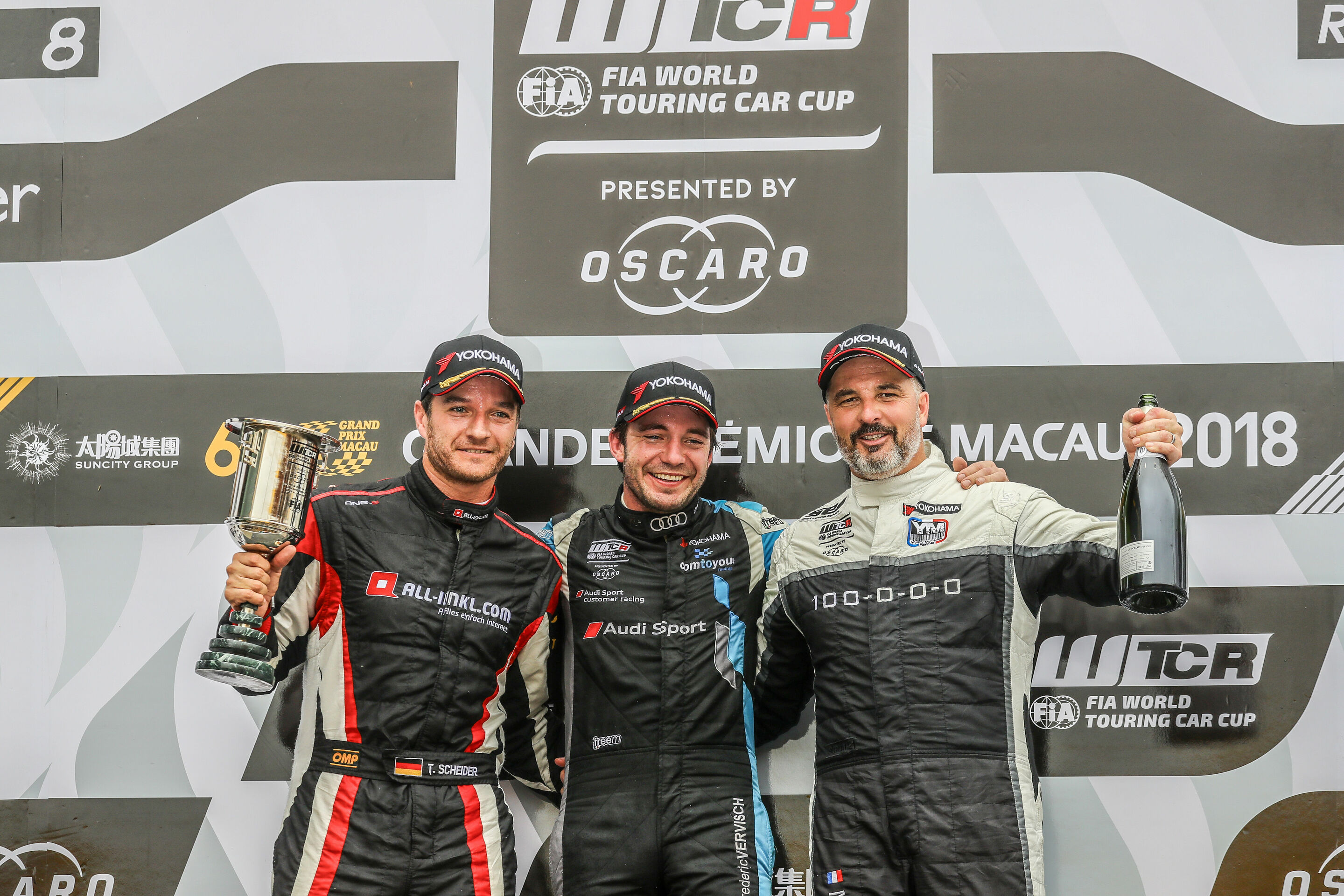 WTCR – FIA-Tourenwagen-Weltcup 2018 - Timo Scheider, Frédéric Vervisch, Yvan Muller