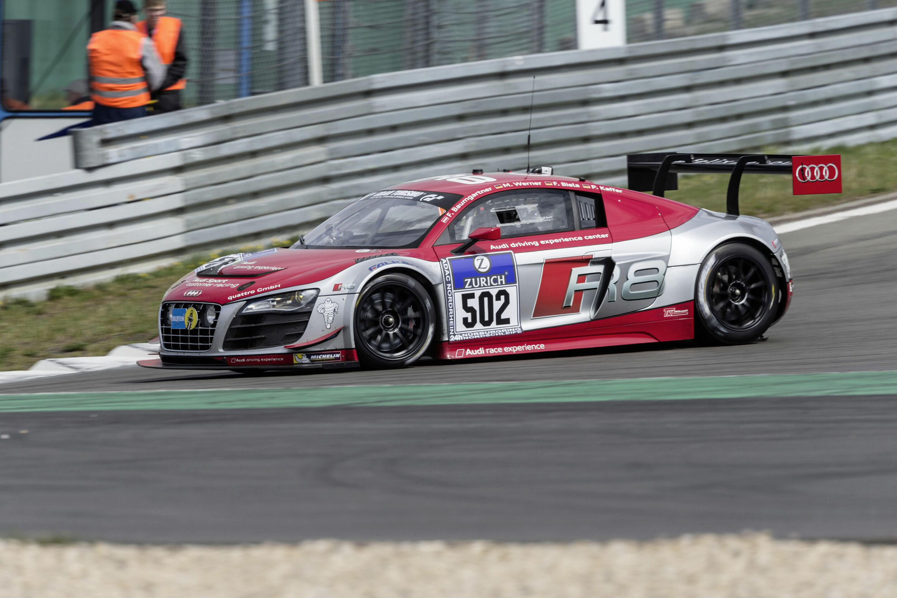 Felix Baumgartner to drive Audi R8 at Nürburgring 24 Hours - The R8 LMS ultra on the Nordschleife