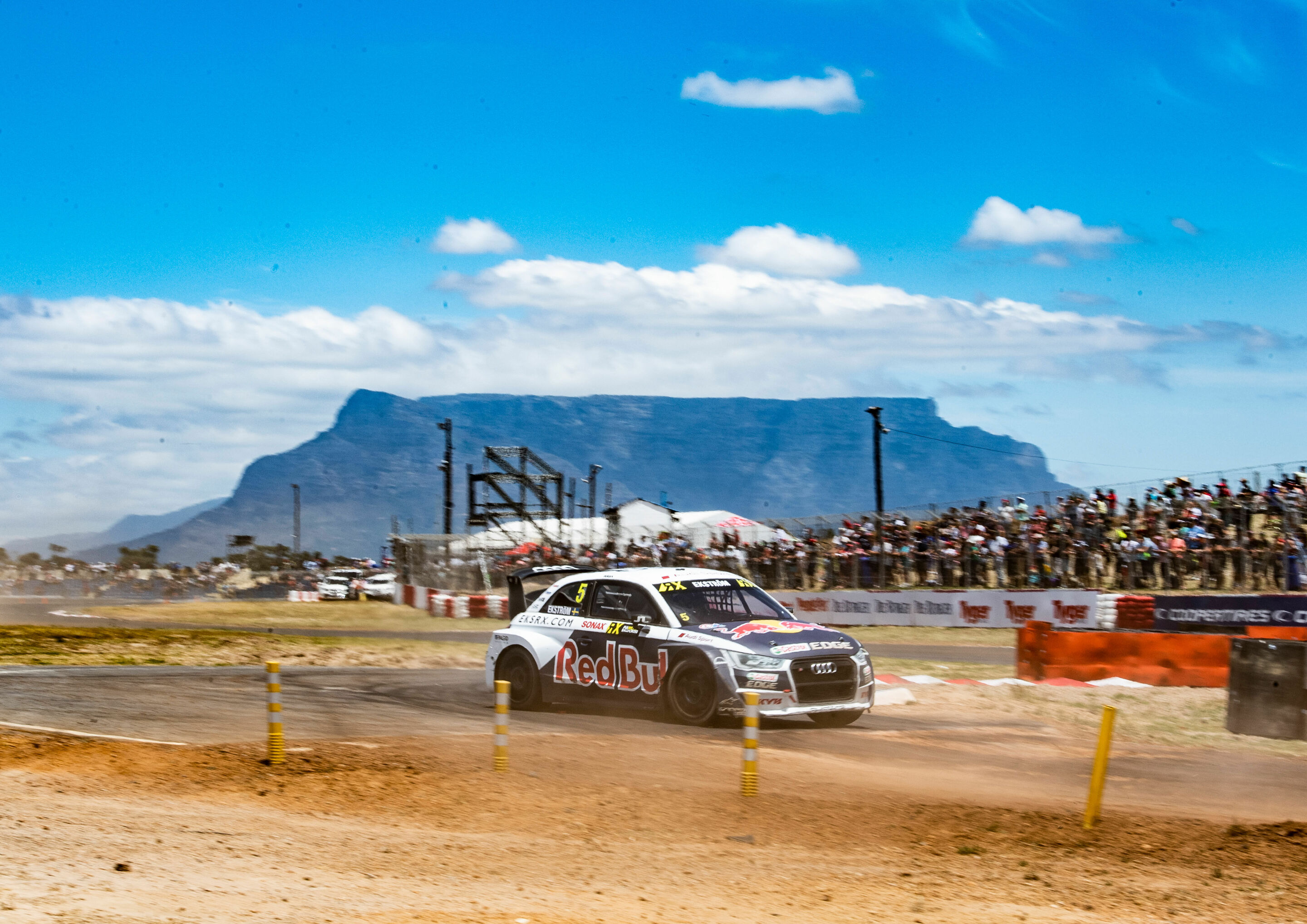 Rallycross-WM 2018, Kapstadt - Audi S1 EKS RX quattro #5 (EKS Audi Sport), Mattias Ekström