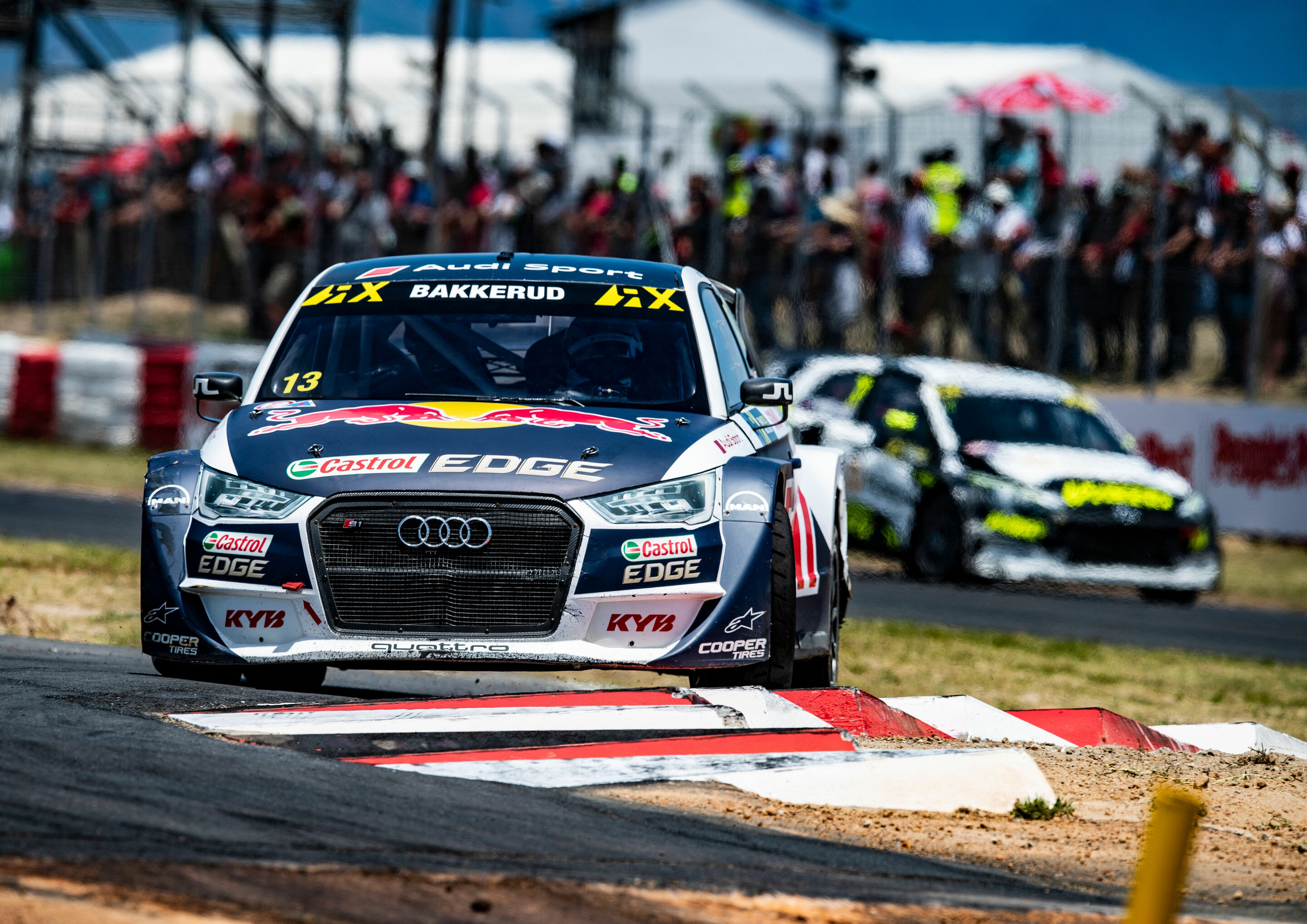 Rallycross-WM 2018, Kapstadt - Audi S1 EKS RX quattro #13 (EKS Audi Sport), Andreas Bakkerud