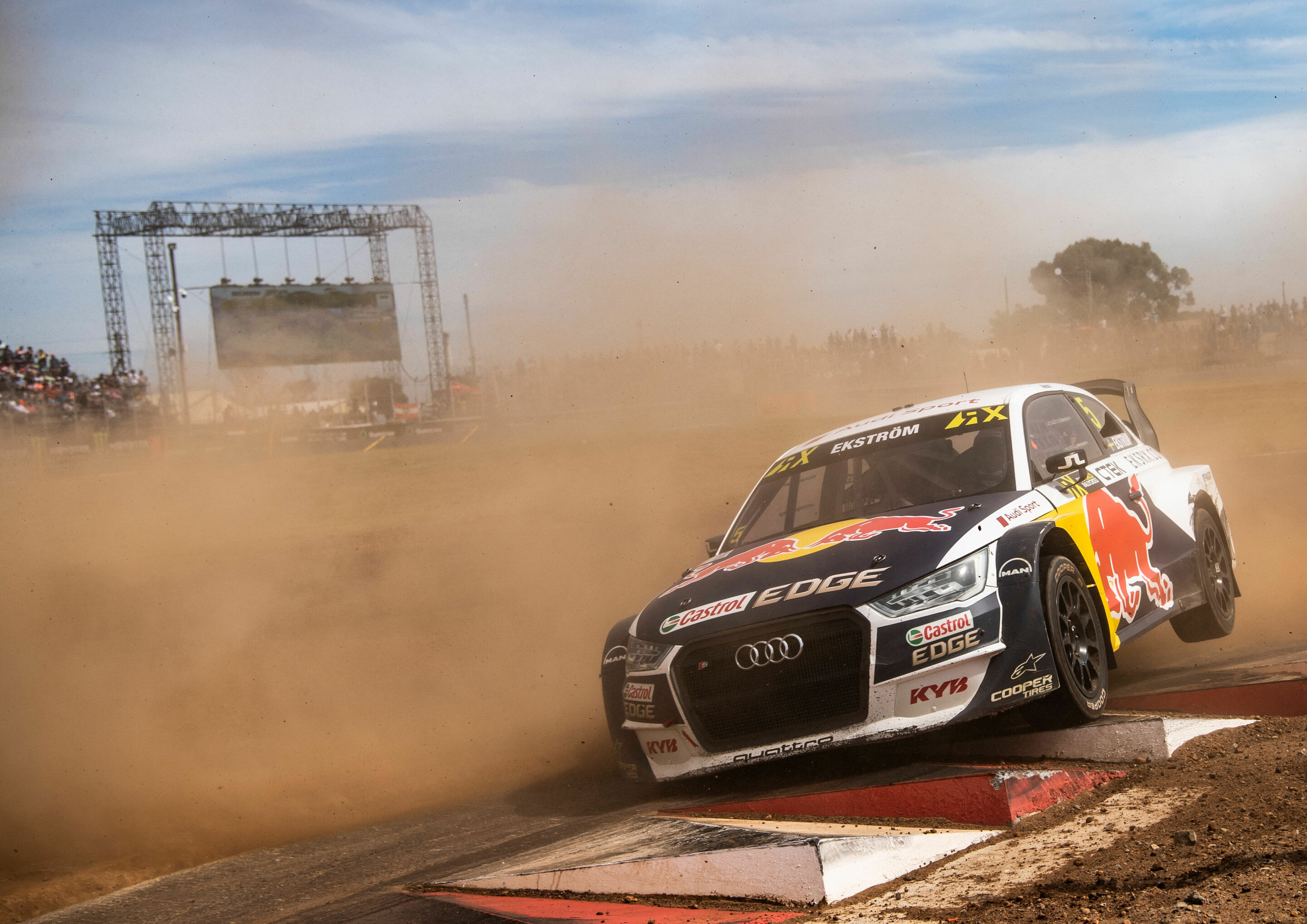 Rallycross-WM 2018, Kapstadt - Audi S1 EKS RX quattro #5 (EKS Audi Sport), Mattias Ekström