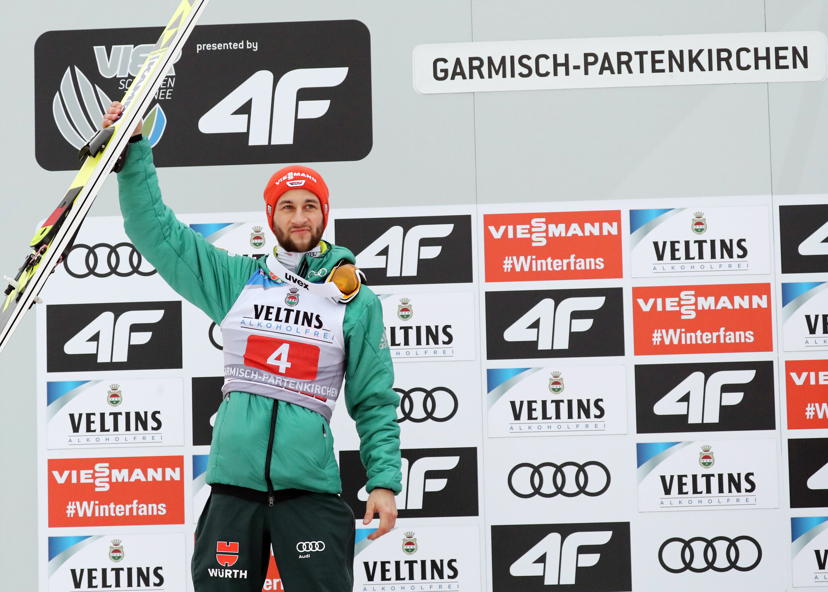 67. Vierschanzentournee - Neujahrsskispringen in Garmisch-Patenkirchen - 2. Platz Markus Eisenbichler