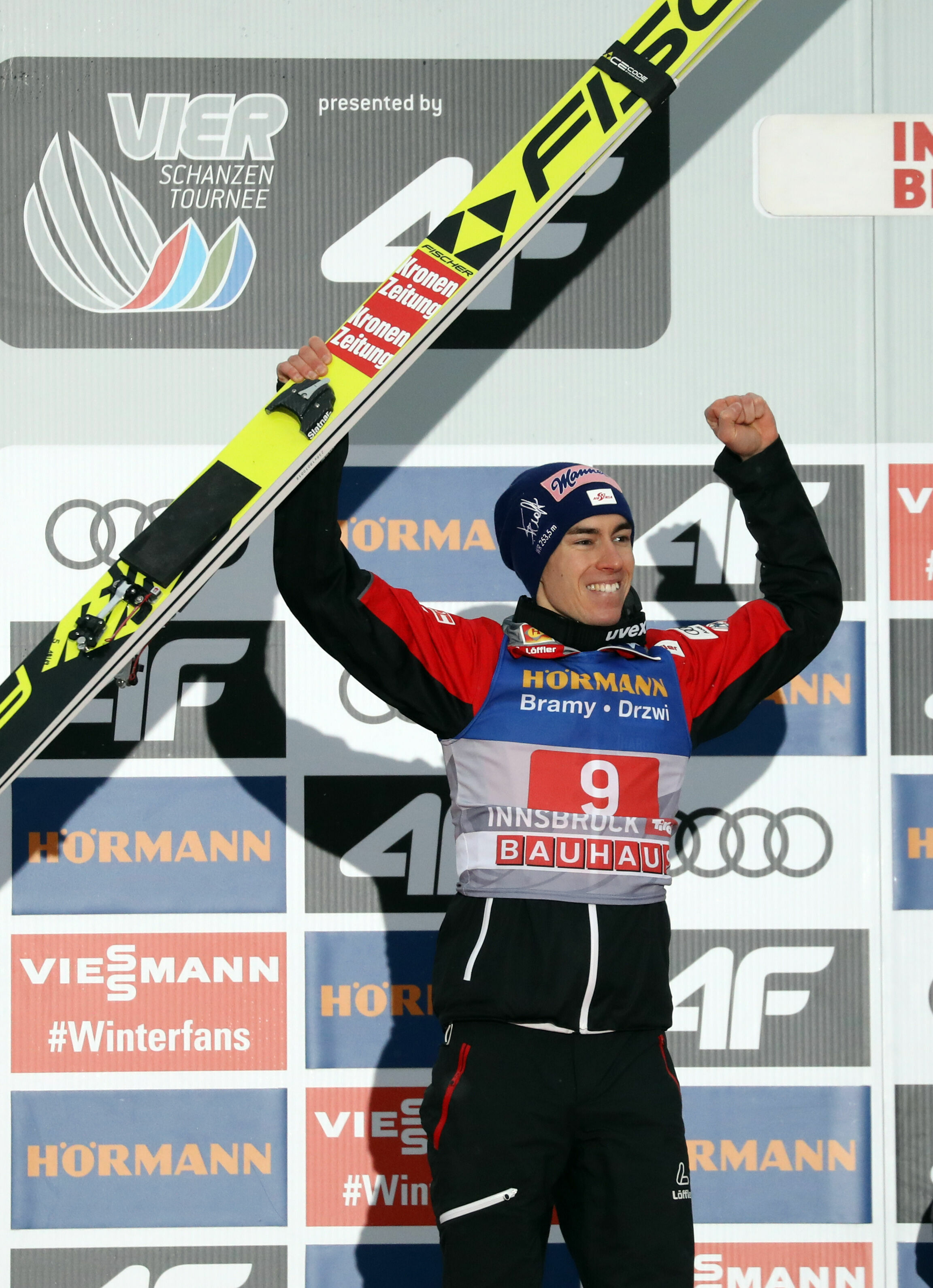 67th Four Hills Tournament - Bergisel-Ski Jump in Innsbruck - 2nd place Stefan Kraft (AUT)