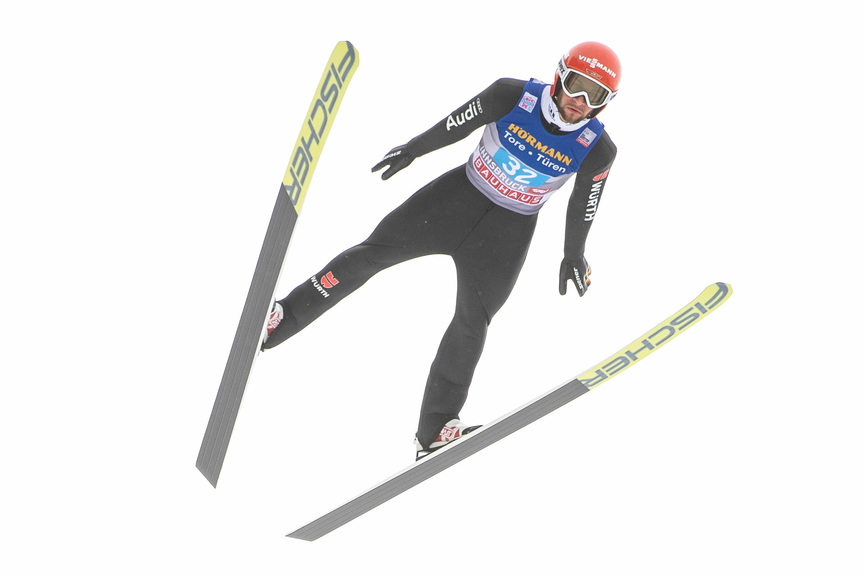 67. Vierschanzentournee - Bergiselspringen in Innsbruck - 04.01.2019, Bergiselschanze, Innsbruck, AUT, FIS Weltcup Skisprung, Vierschanzentournee, Innsbruck, Probesprung, im Bild Markus Eisenbichler (GER)