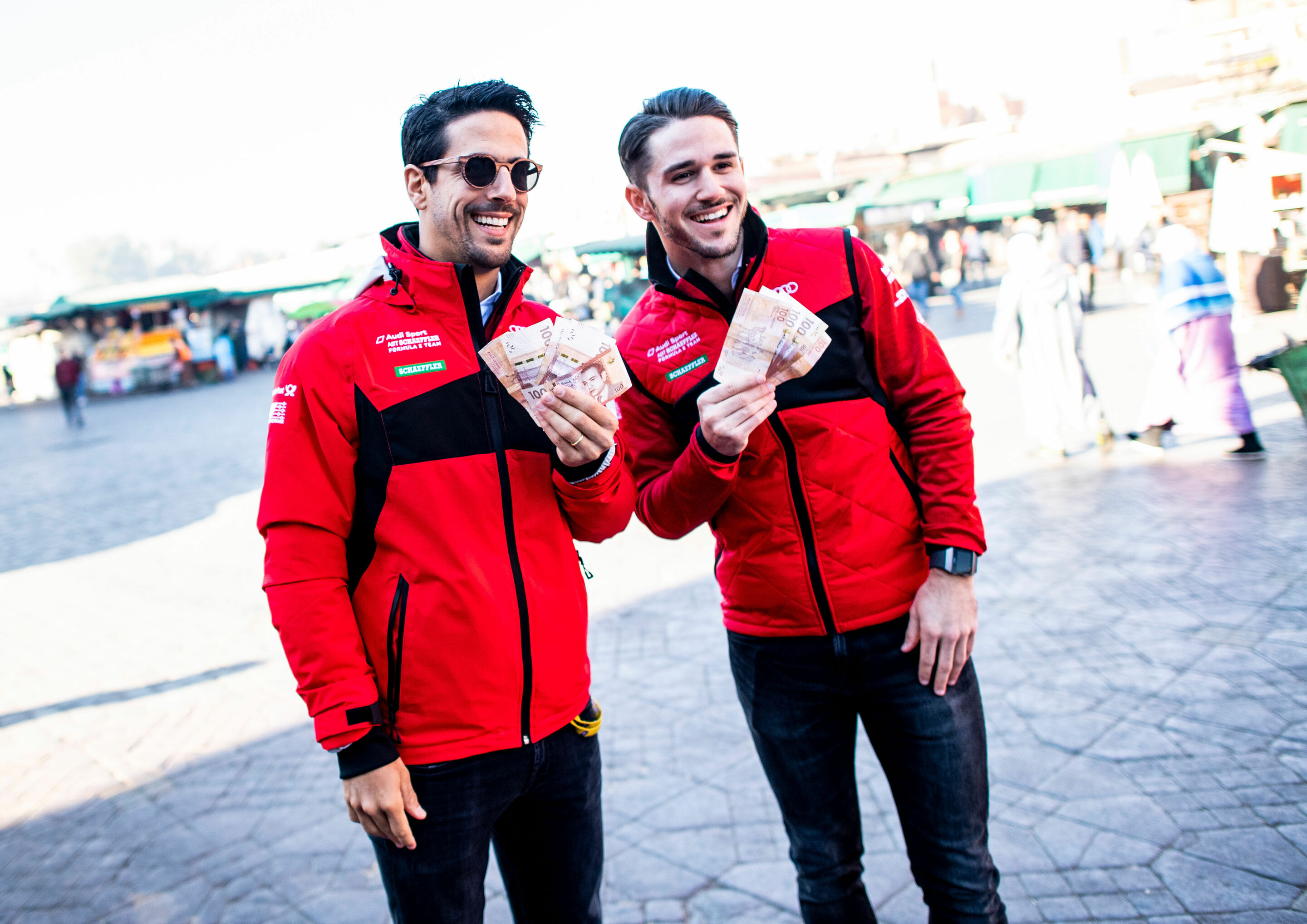 Formula E, Marrakesh E-Prix 2019 - Daniel Abt, Lucas di Grassi