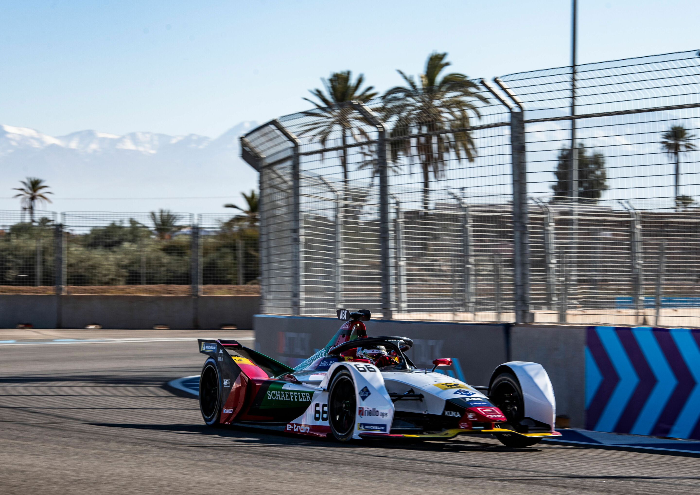 Formel E, Marrakesch E-Prix 2019 - Audi e-tron FE05 #66 (Audi Sport ABT Schaeffler), Daniel Abt