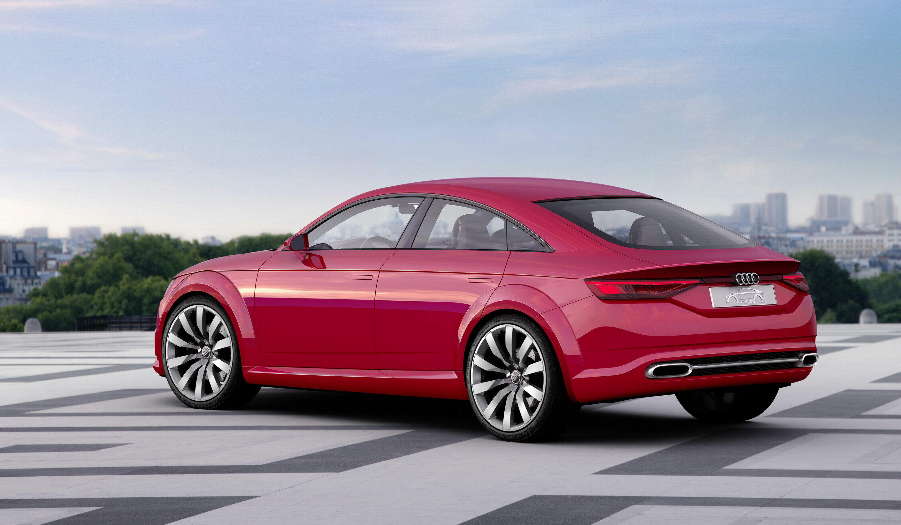 Audi TT Sportback concept (2014) - Static photo 

Colour: Mars Red