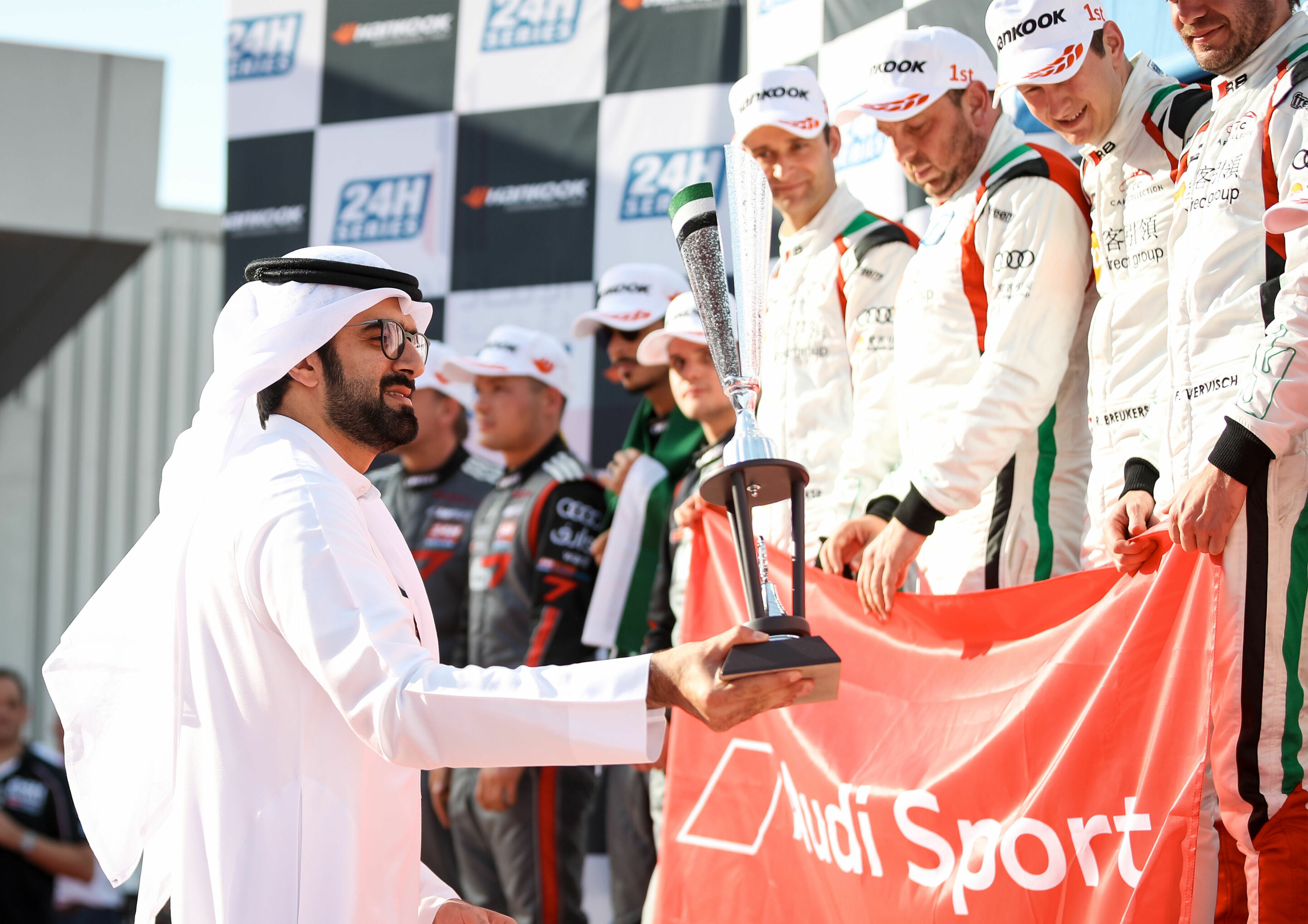 24h Dubai 2019 - Christopher Haase, Dimitri Parhofer, Rik Breukers, Frédéric Vervisch