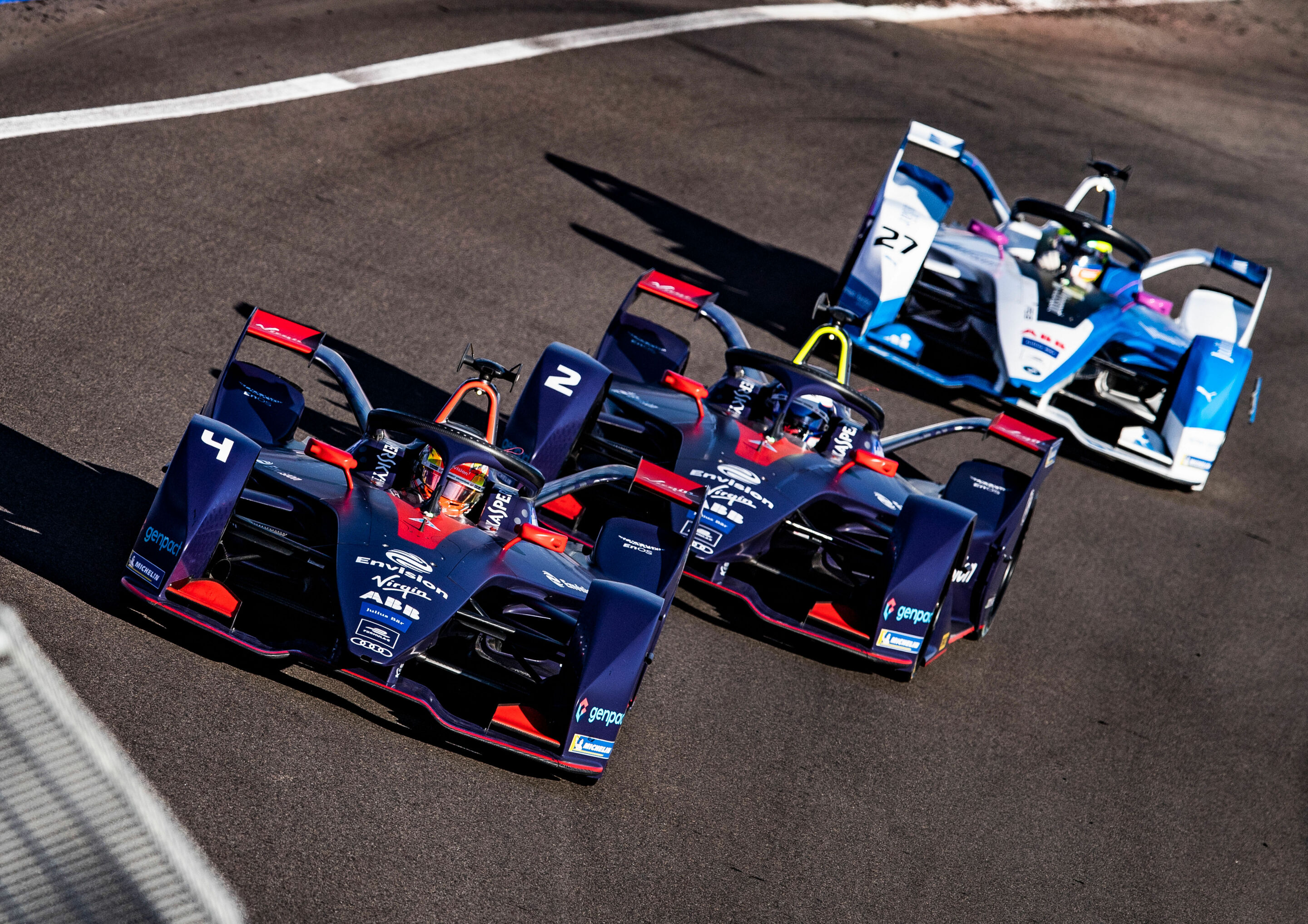 Formel E, Marrakesch E-Prix 2019 - Audi e-tron FE05 #4 (Envision Virgin Racing), Robin Frijns