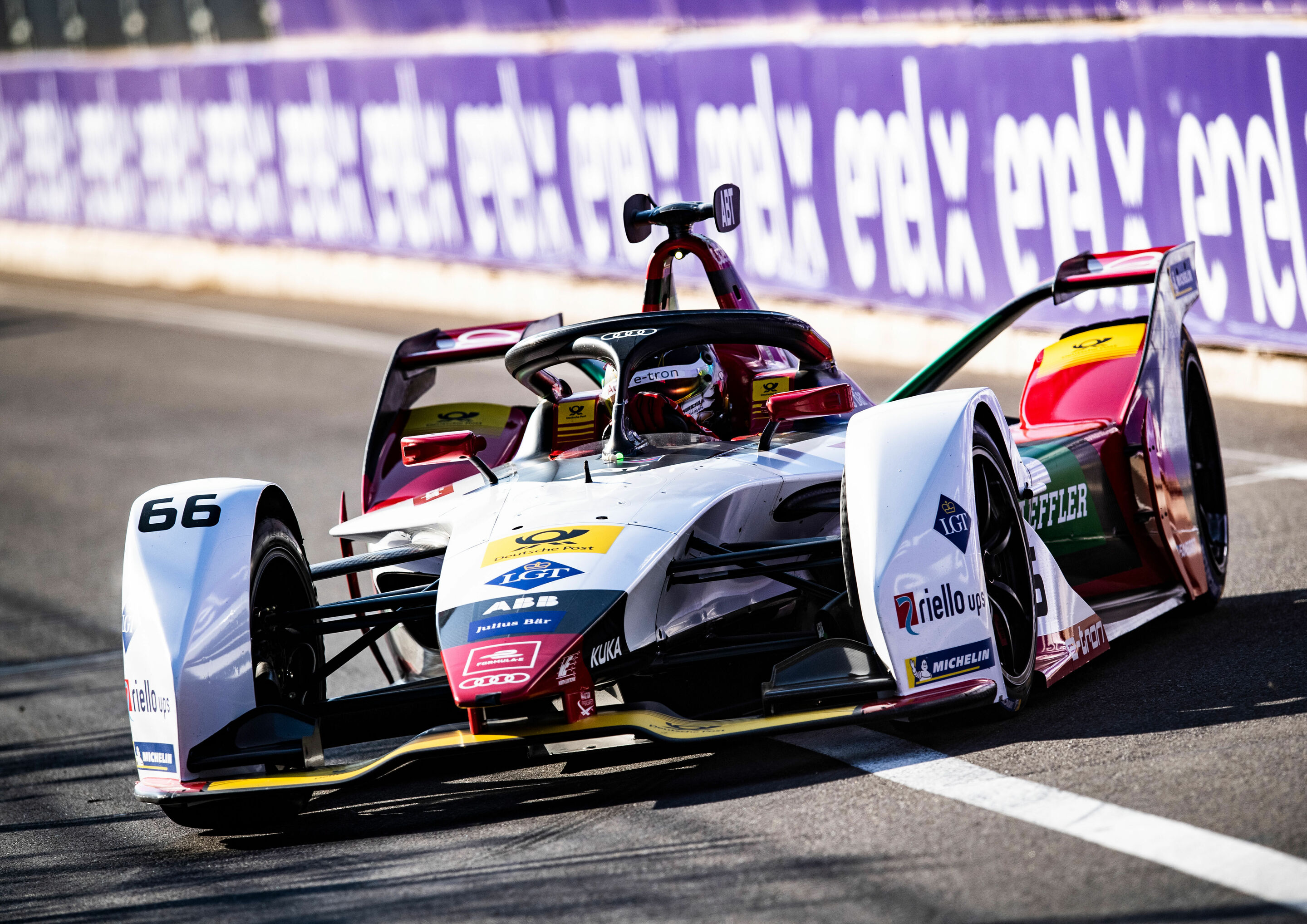 Formel E, Marrakesch E-Prix 2019 - Audi e-tron FE05 #66 (Audi Sport ABT Schaeffler), Daniel Abt