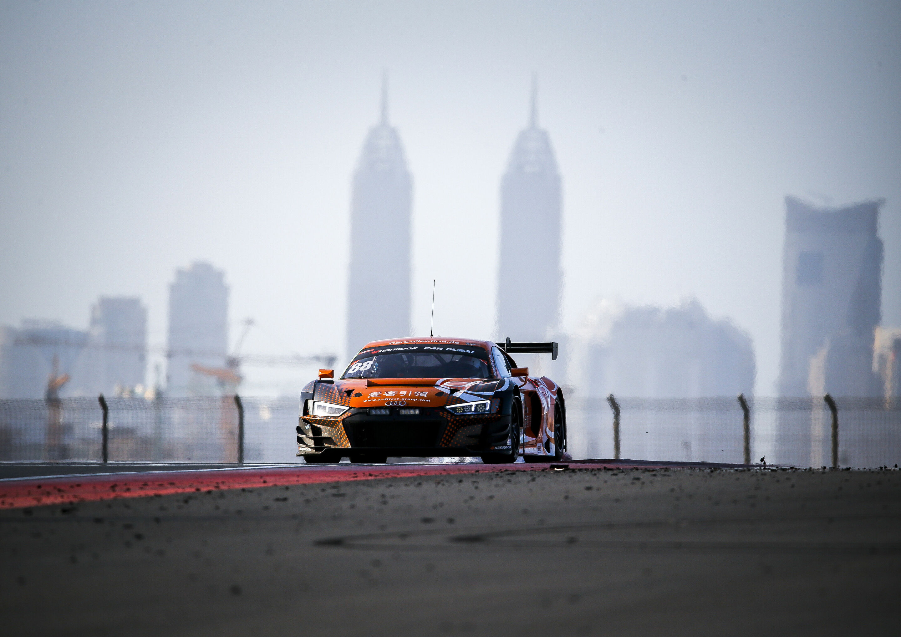 24h Dubai 2019 - Audi R8 LMS #88 (Car Collection Motorsport), Dimitri Parhofer/Christopher Haase/Frédéric Vervisch/Rik Breukers