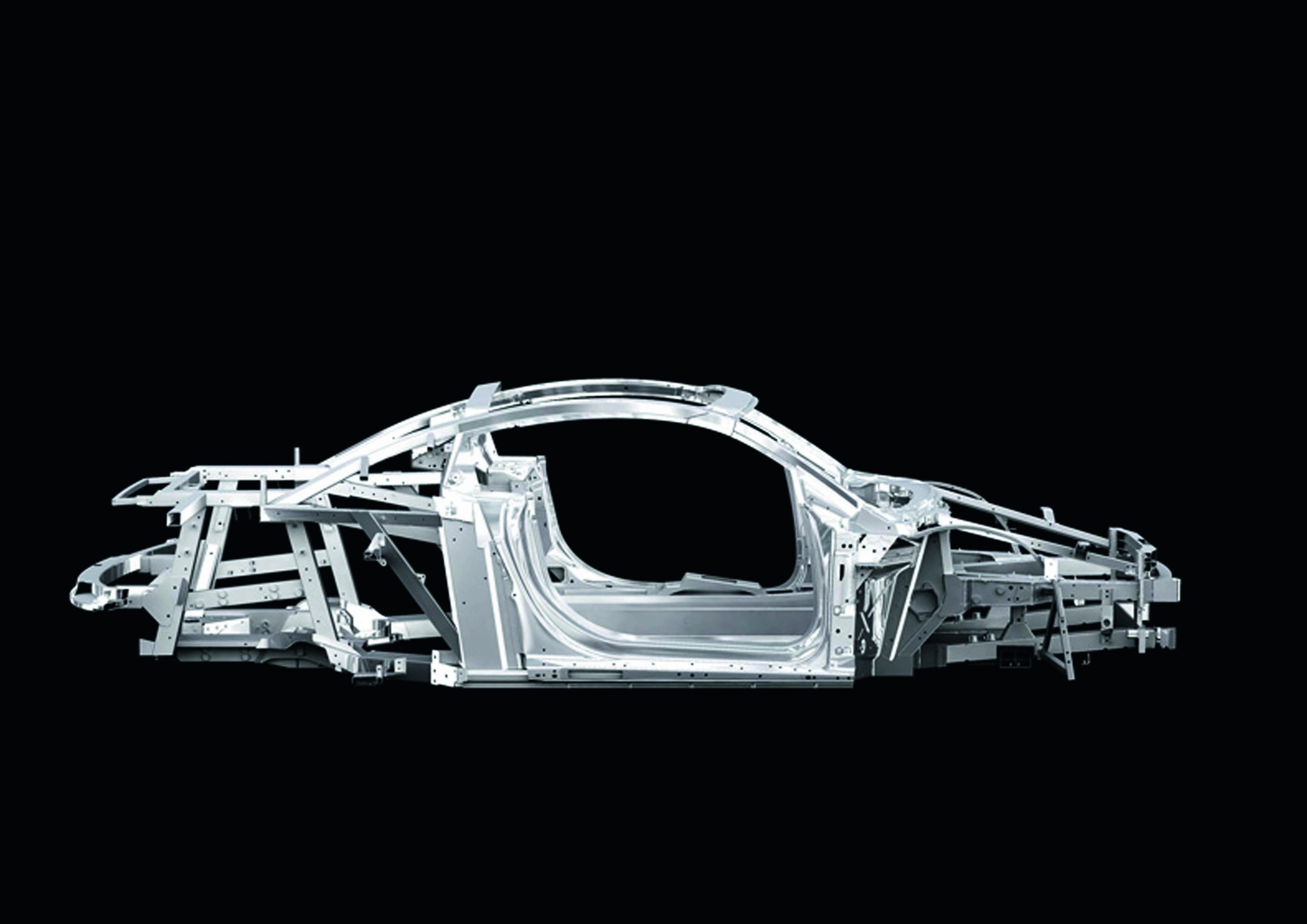 Jubiläumsmagazin Historie - Leichtbau als Kernkompetenz: Der Audi Space Frame des R8