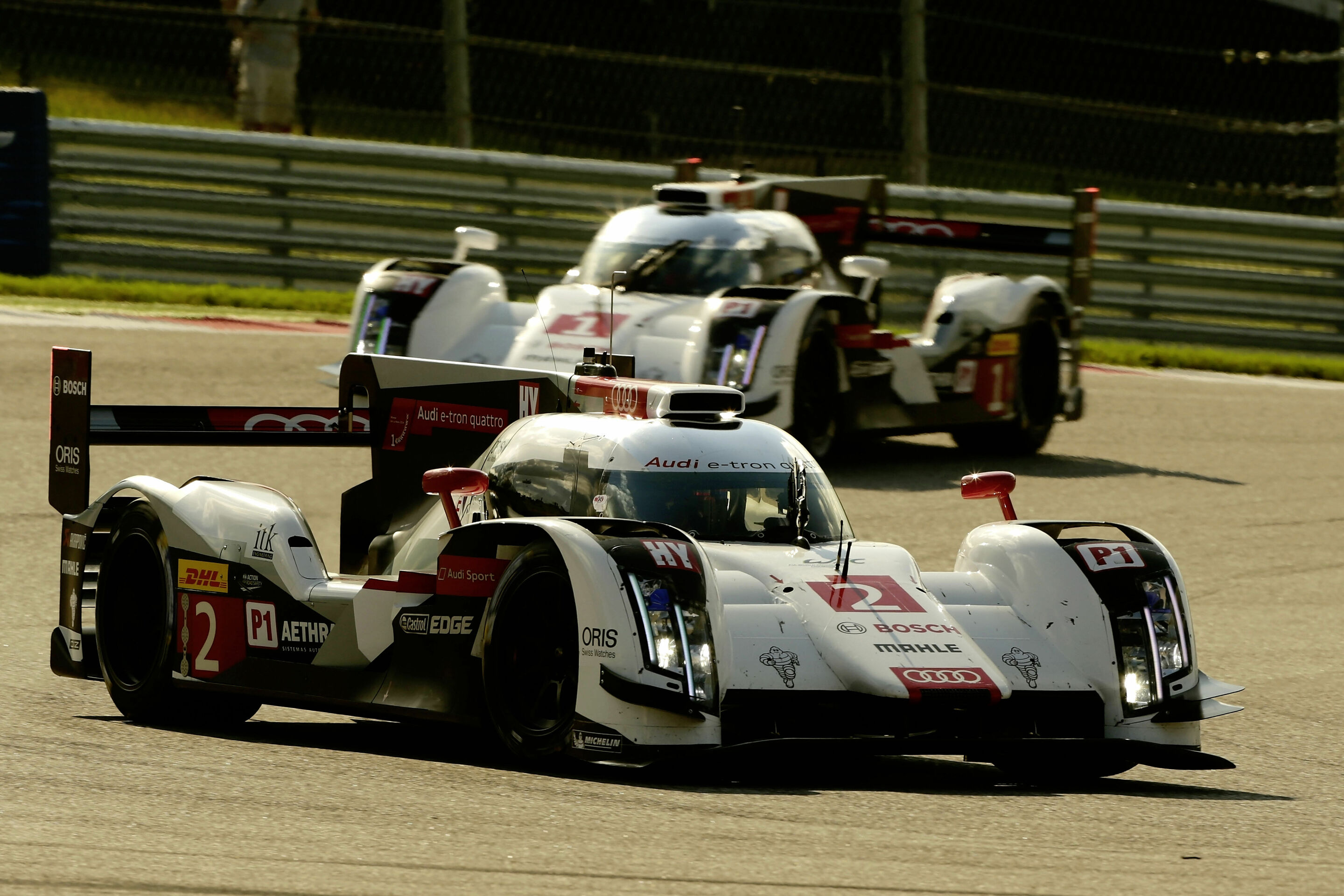 Audi celebrates second WEC season victory at Austin - Audi has celebrated the second consecutive one-two win in the FIA World Endurance Championship (WEC). Following their victory in the Le Mans 24 Hours in June, Marcel Fässler/André Lotterer/Benoît Tréluyer...