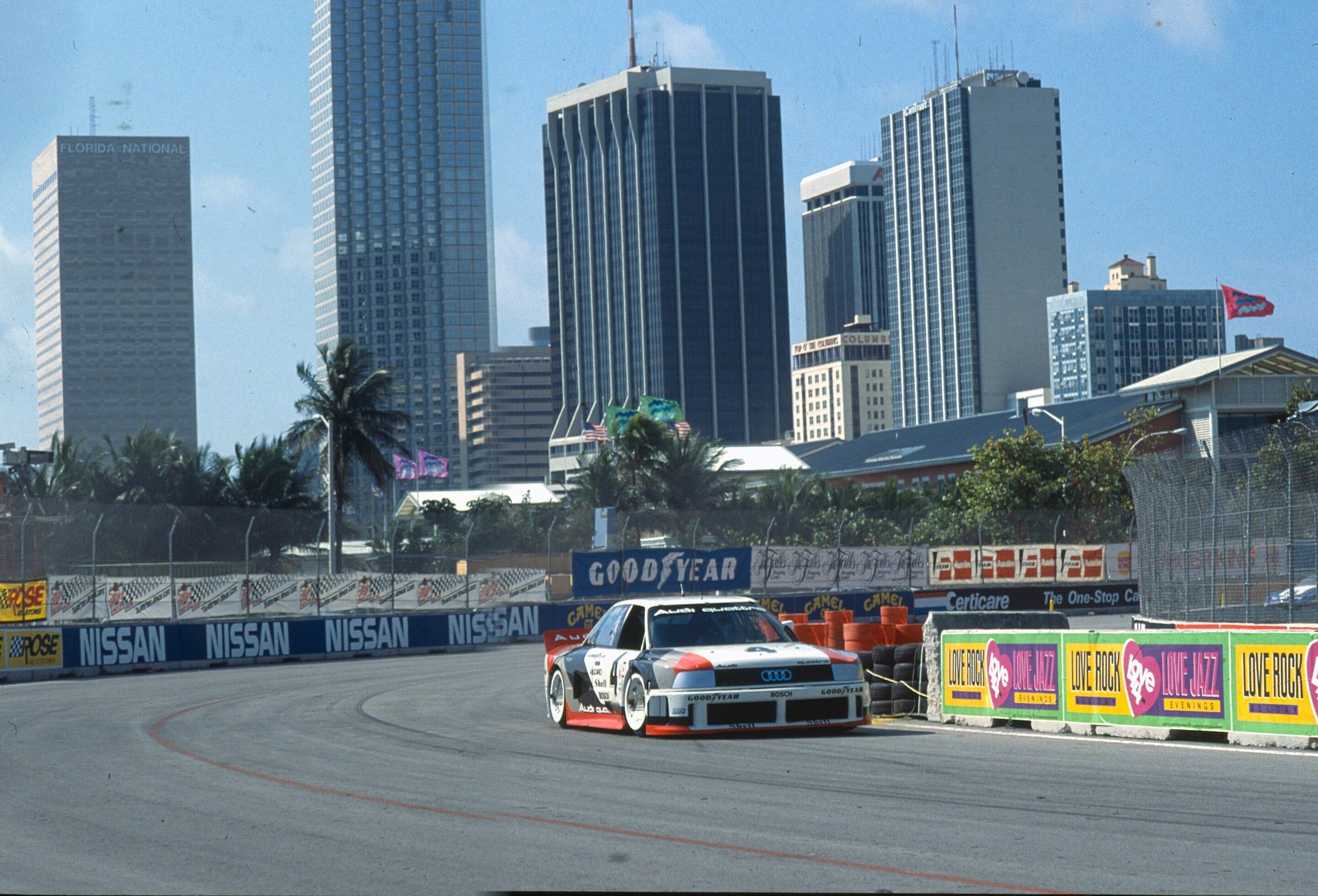 Mit Audi Tradition auf Oldtimer-Tour 2019 - Beim Goodwood Festival of Speed im Einsatz: Der Audi 90 IMSA GTO.