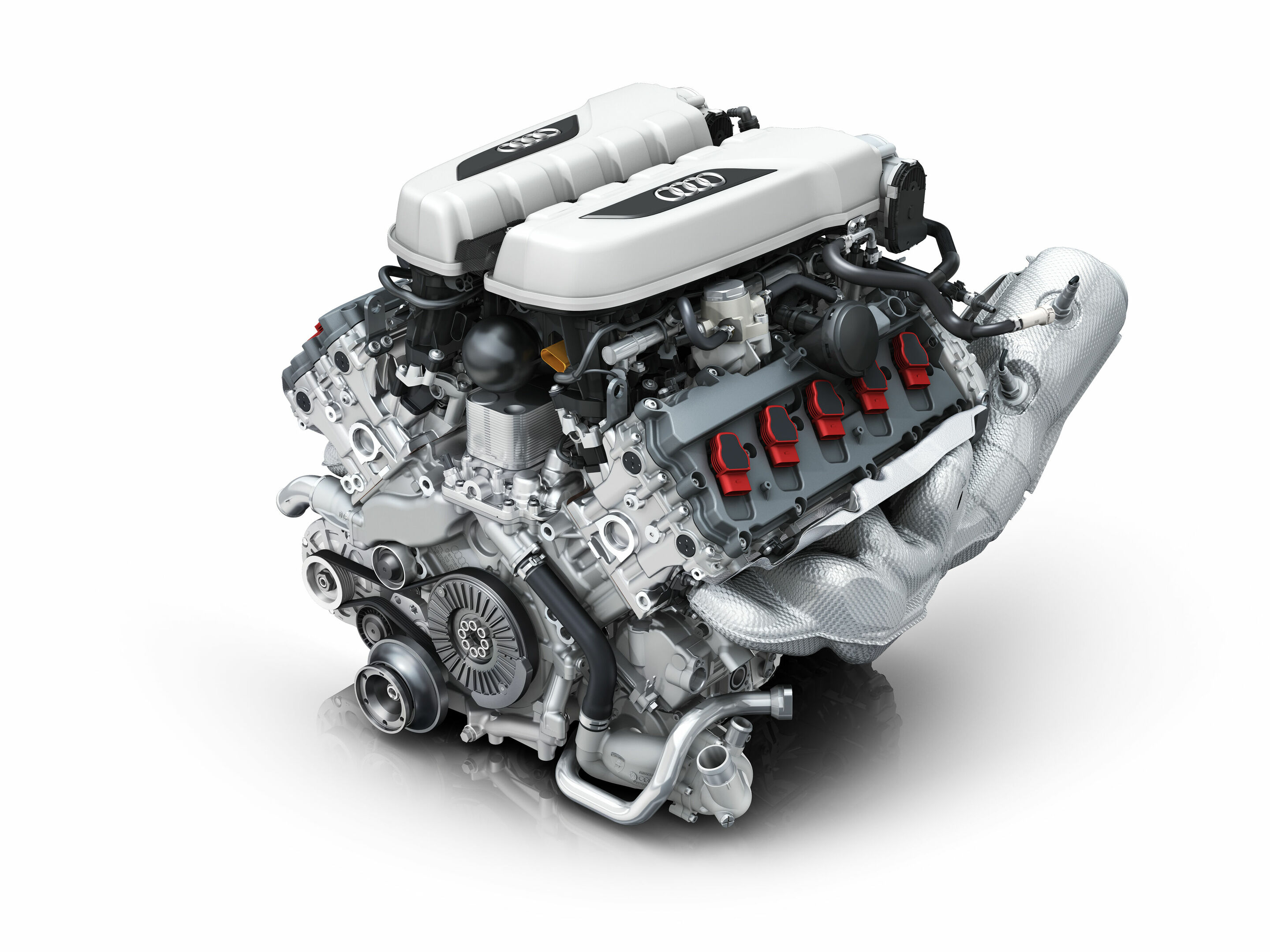 Das Herz des Audi R8: der V10-Saugmotor - Das Herz des Audi R8: der V10-Saugmotor