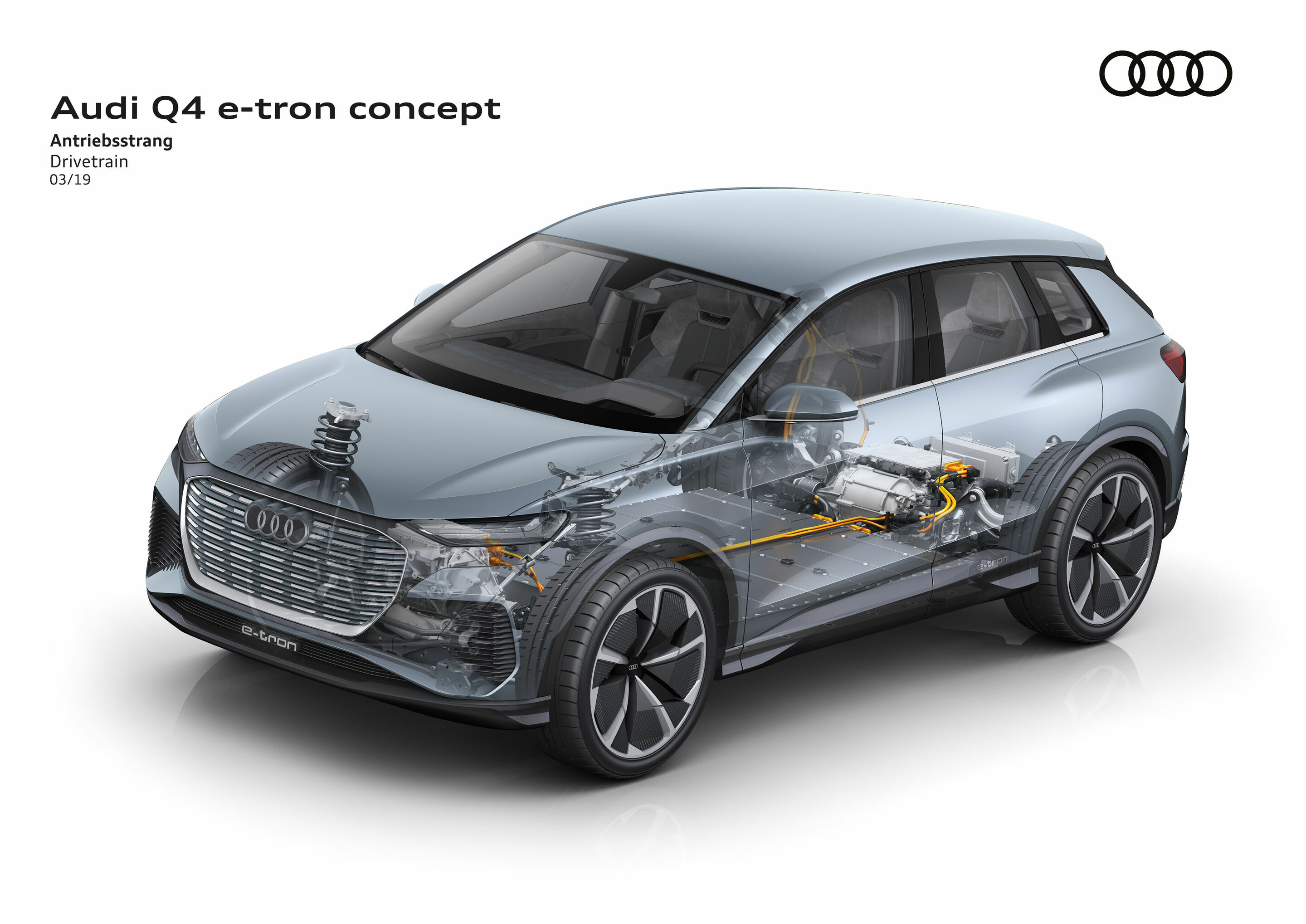 Illustration - Audi Q4 e-tron concept - Drivetrian