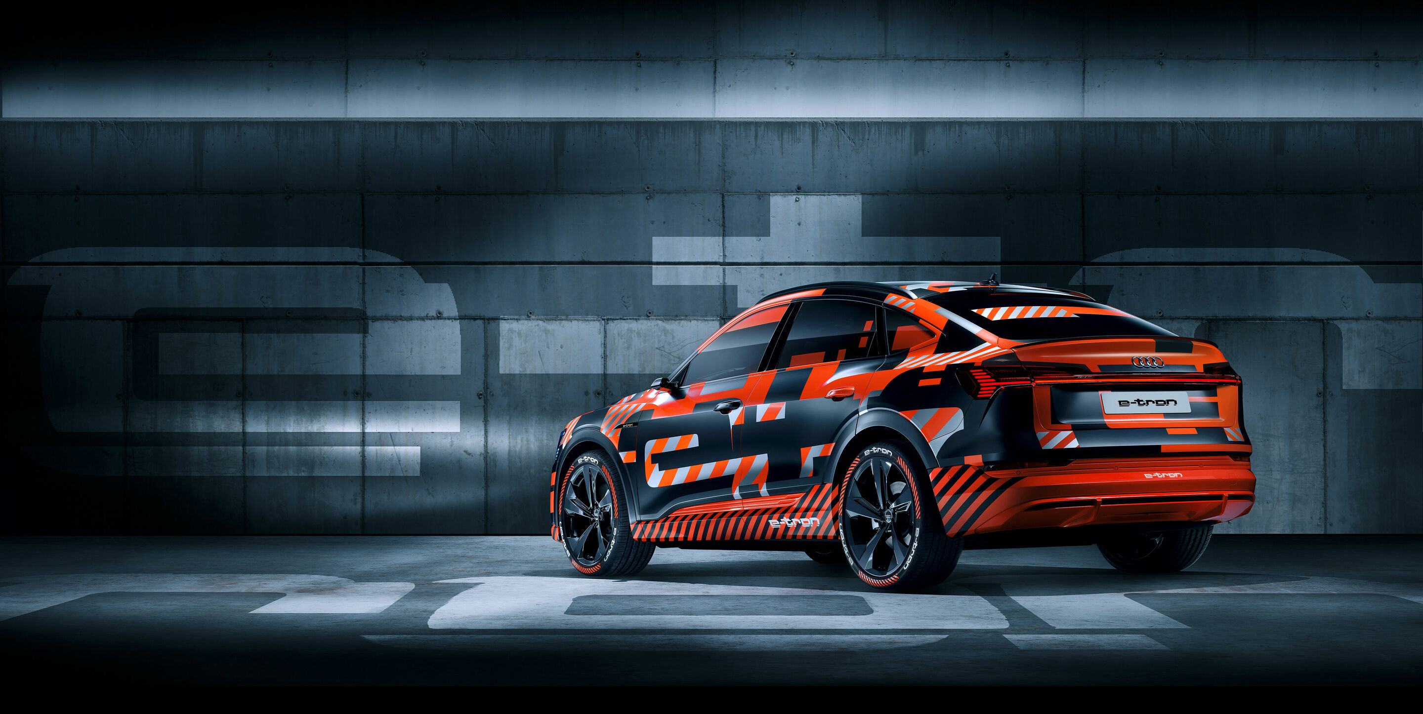Audi e-tron Sportback Prototyp - Audi e-tron Sportback Prototyp