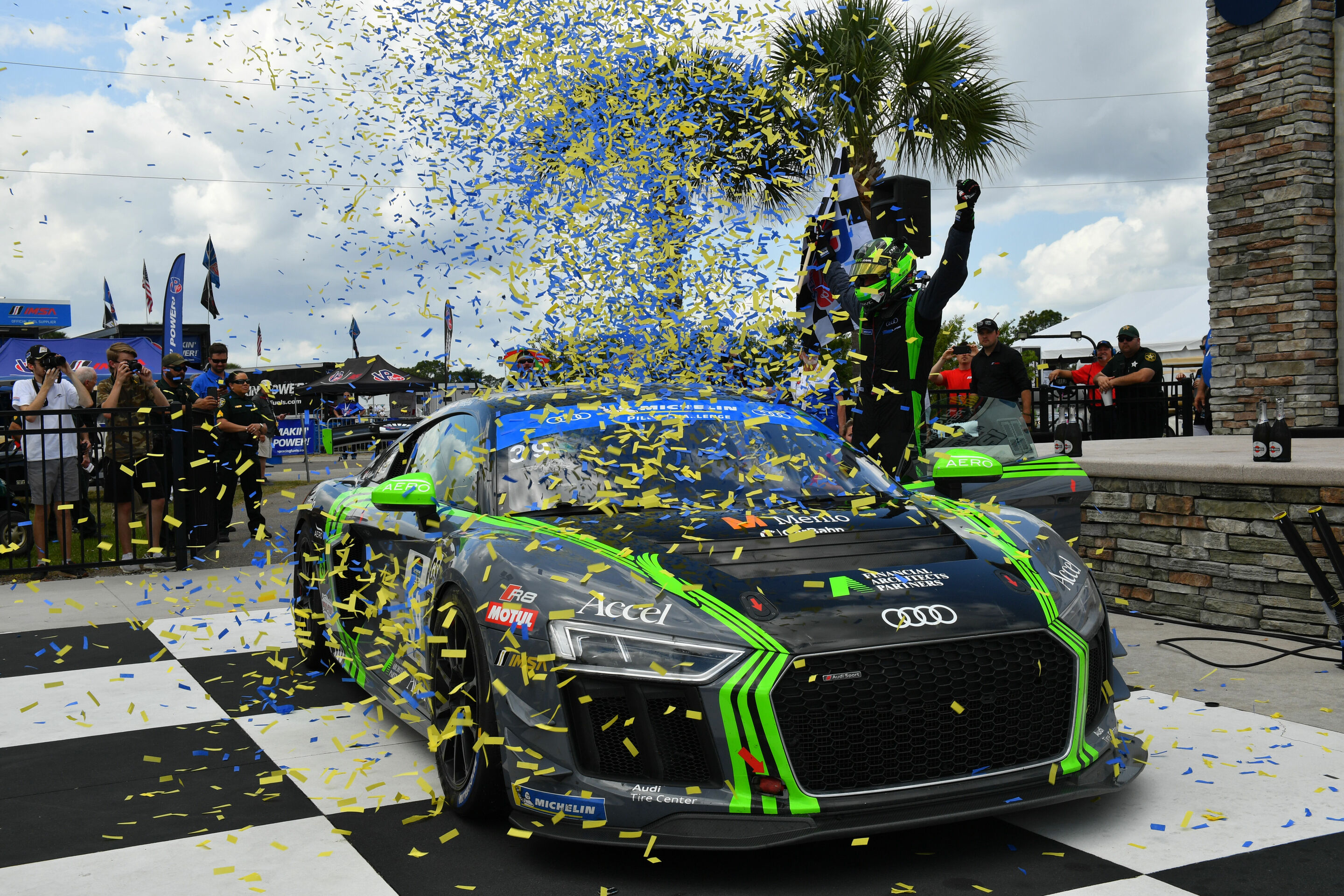 IMSA Michelin Pilot Challenge 2019 - Audi R8 LMS GT4 #39 (Carbahn Motorsports), Tyler McQuarrie/Jeff Westphal