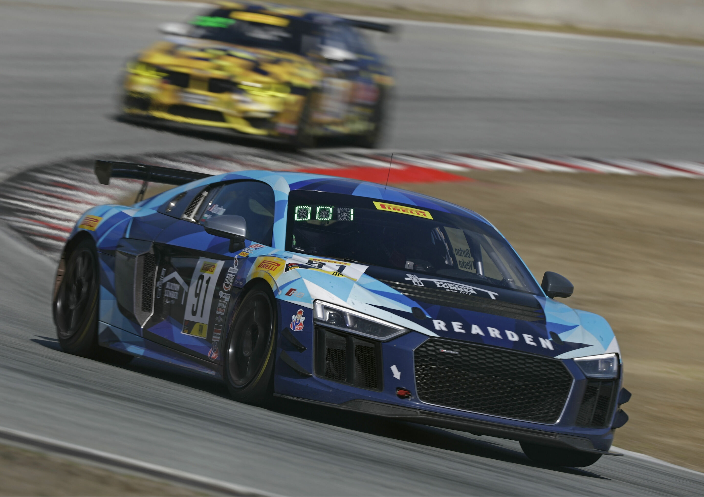 GT4 America 2019 - Audi R8 LMS GT4 #91 (Rearden Racing), Jeff Burton/Vesko Kozarov