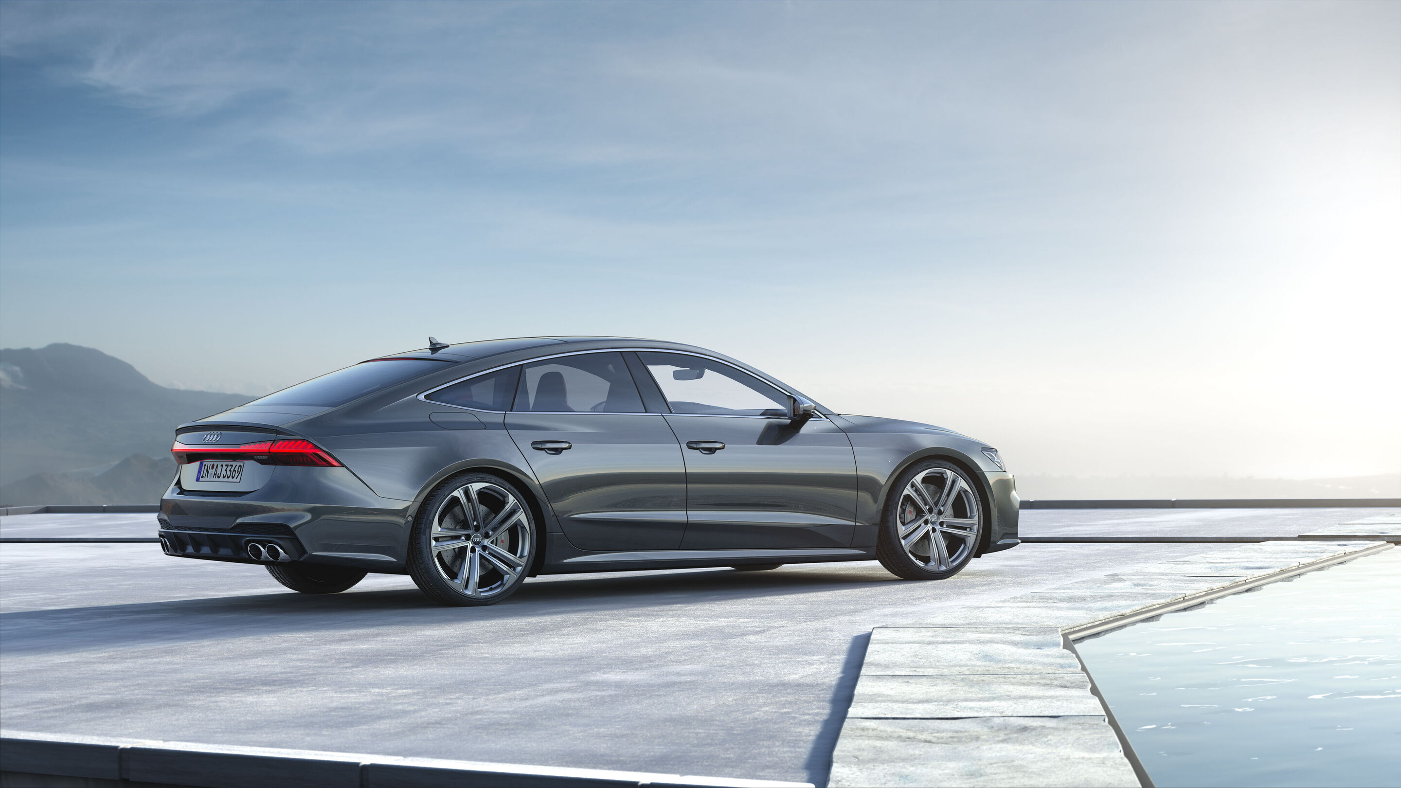 Audi S7 Sportback TDI (until 2025) - Static photo,
Colour: Daytona grey