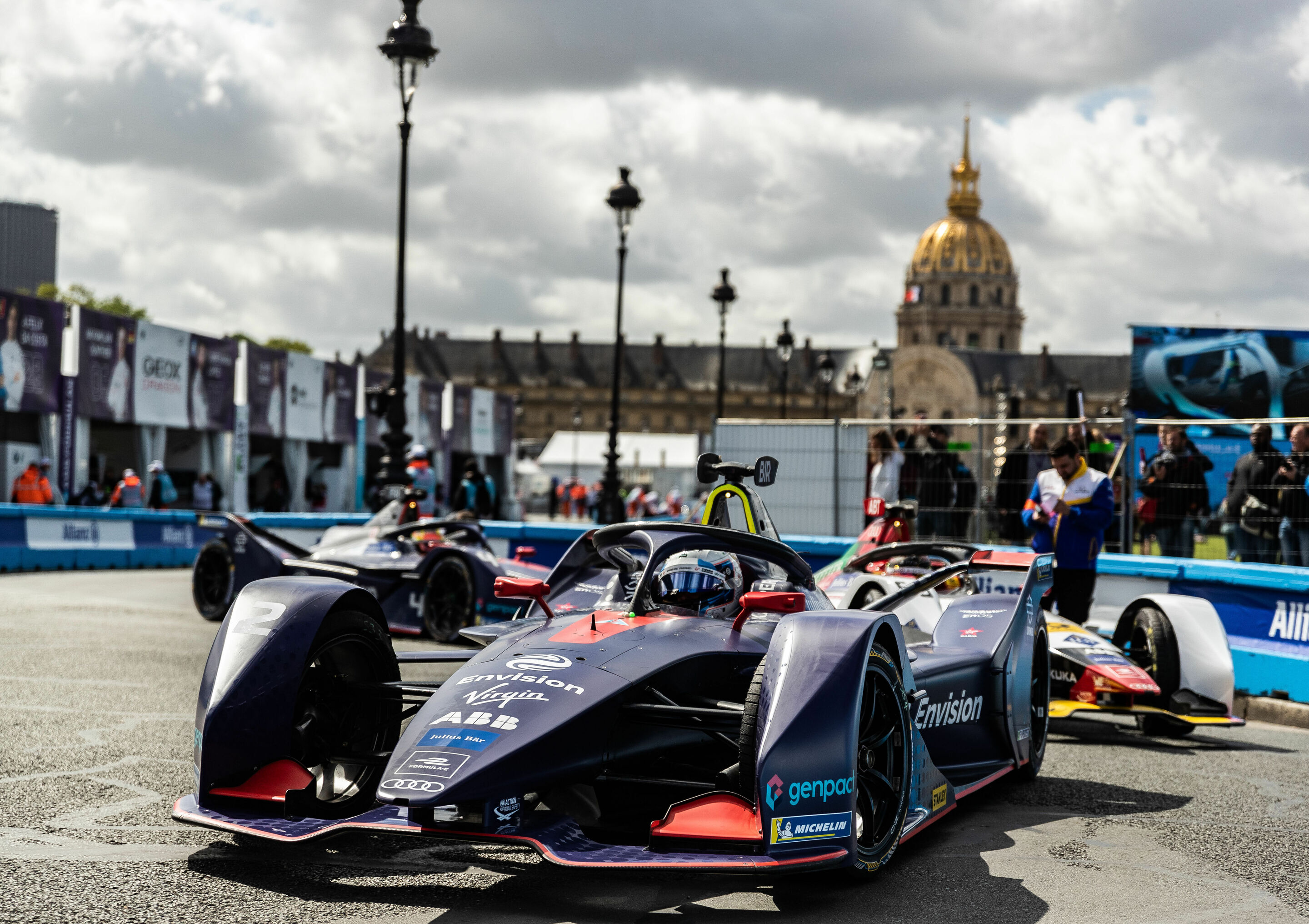 Formula E, Paris E-Prix 2019 - Audi e-tron FE05 #02 (Envision Virgin Racing), Sam Bird