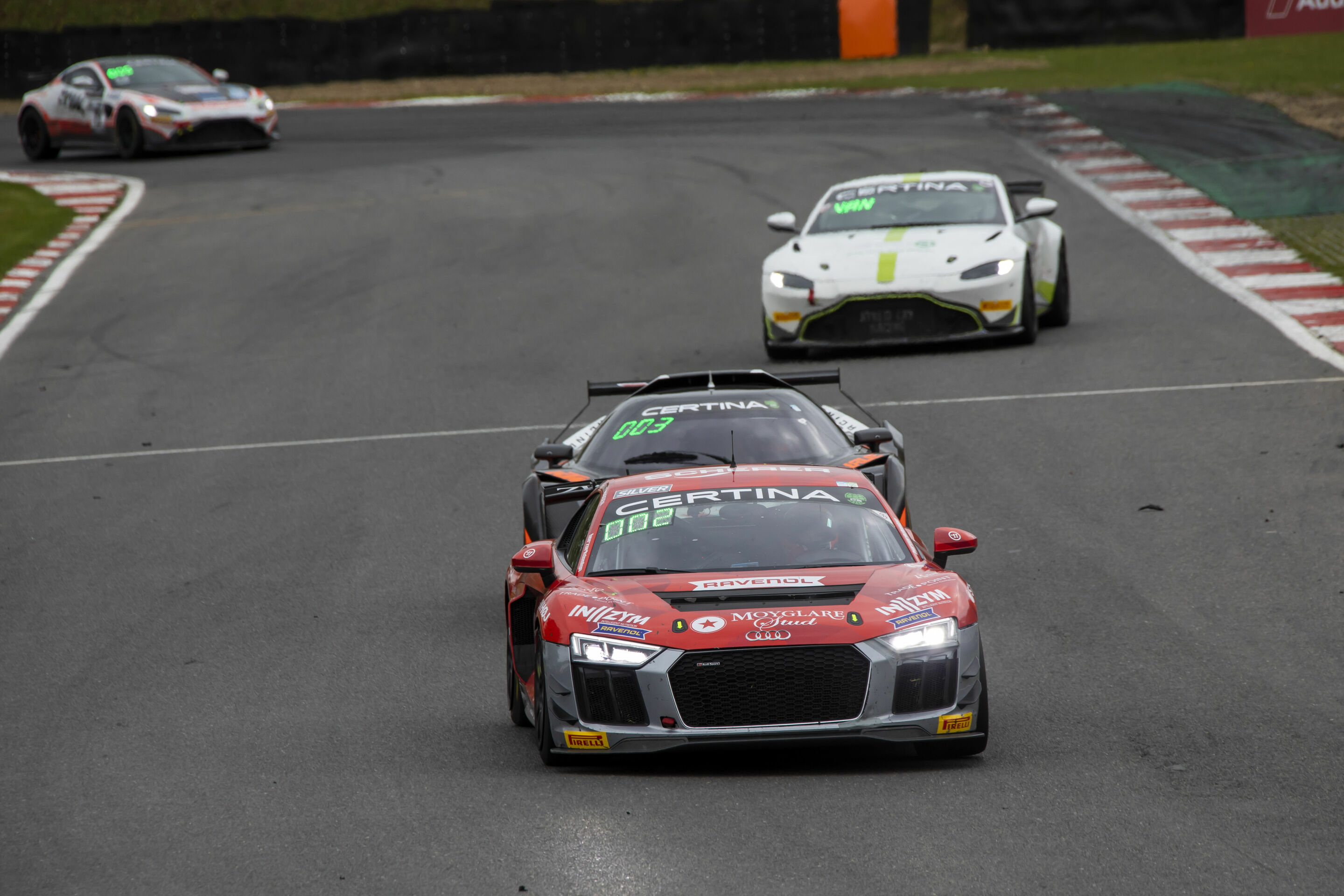 GT4 European Series 2019 - Audi R8 LMS GT4 #1 (Phoenix Racing), Nicolaj Møller Madsen/Cédric Freiburghaus
