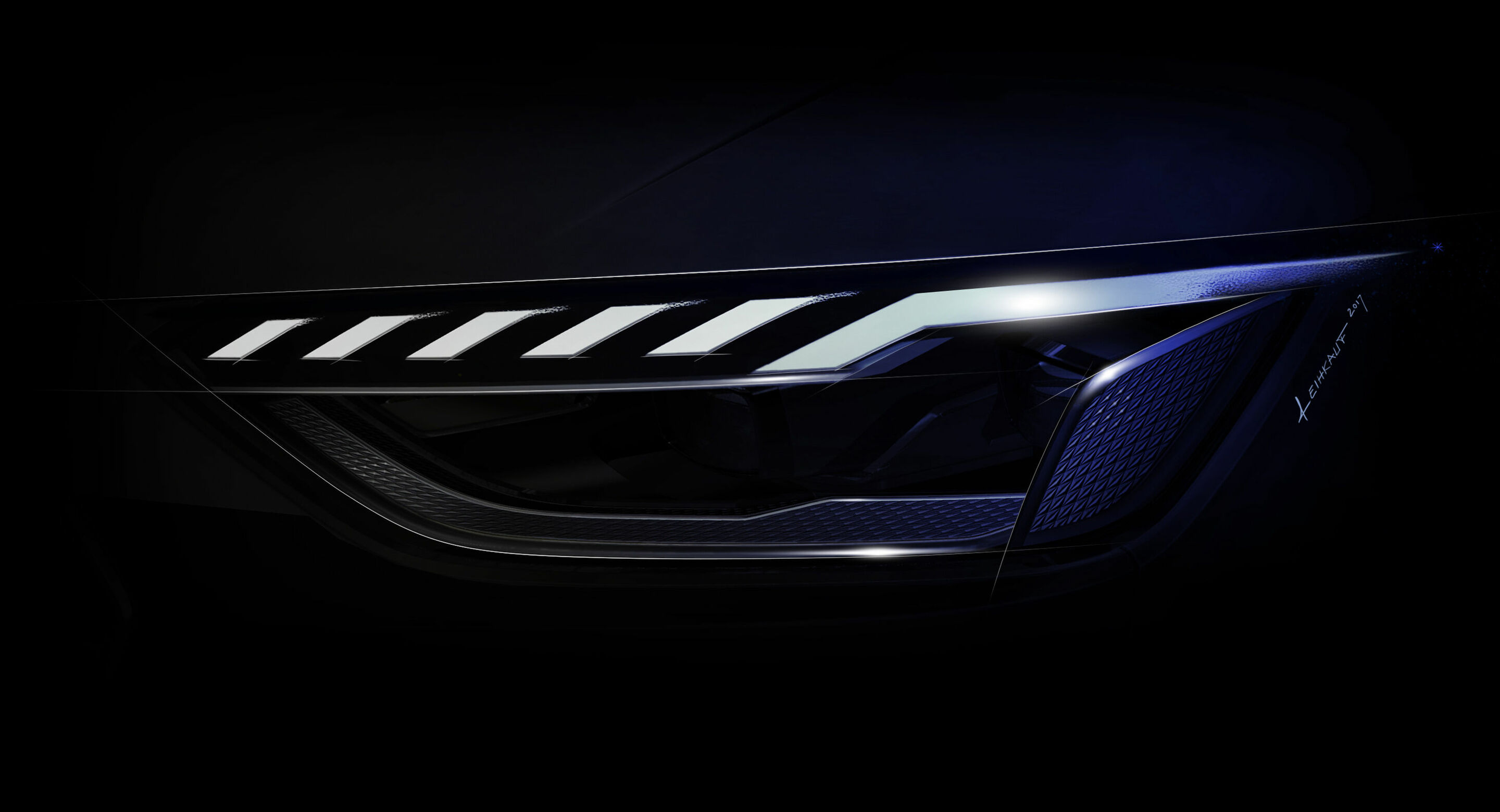 Skizze - Audi A4 - Design Skizze