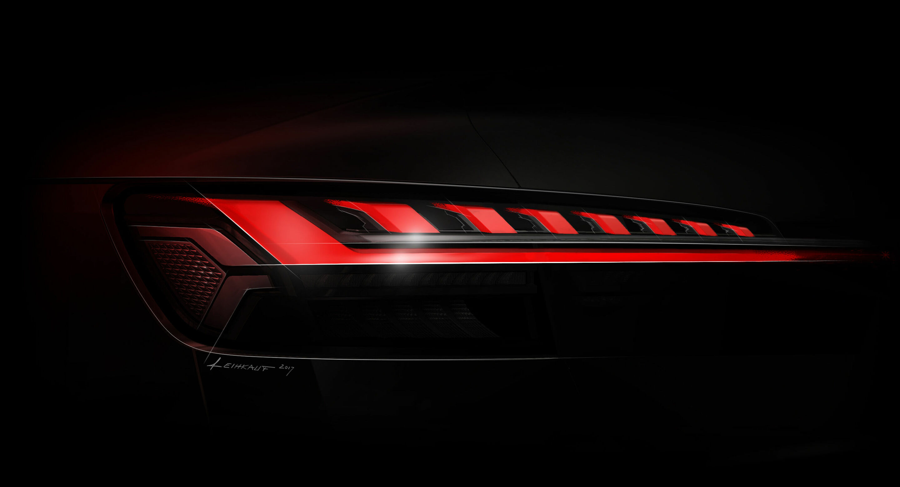 Sketch - Audi A4 - Design Sketch
