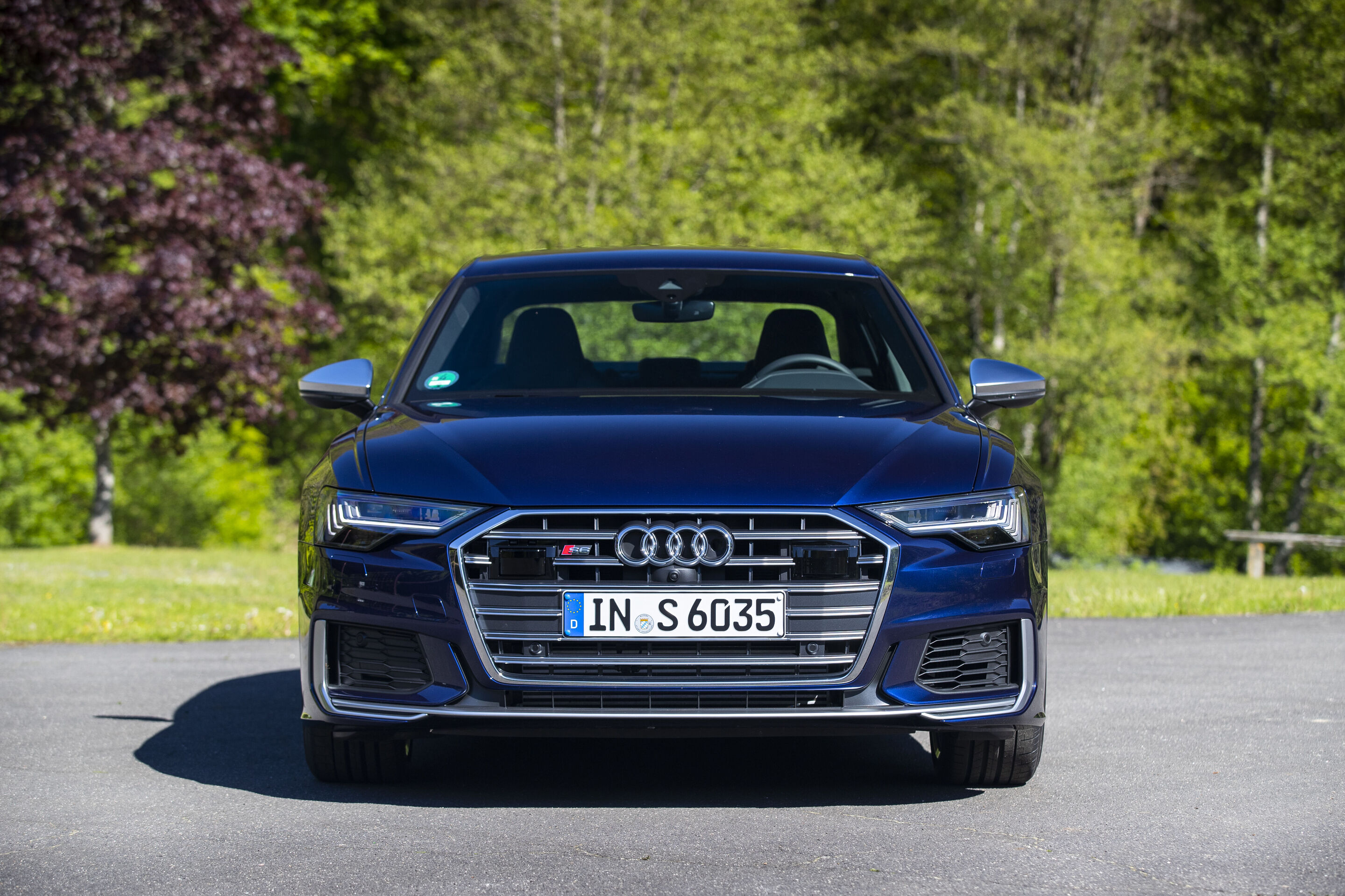Audi S6 Sedan TDI (until 2025) - Static photo, Color: Navarra Blue