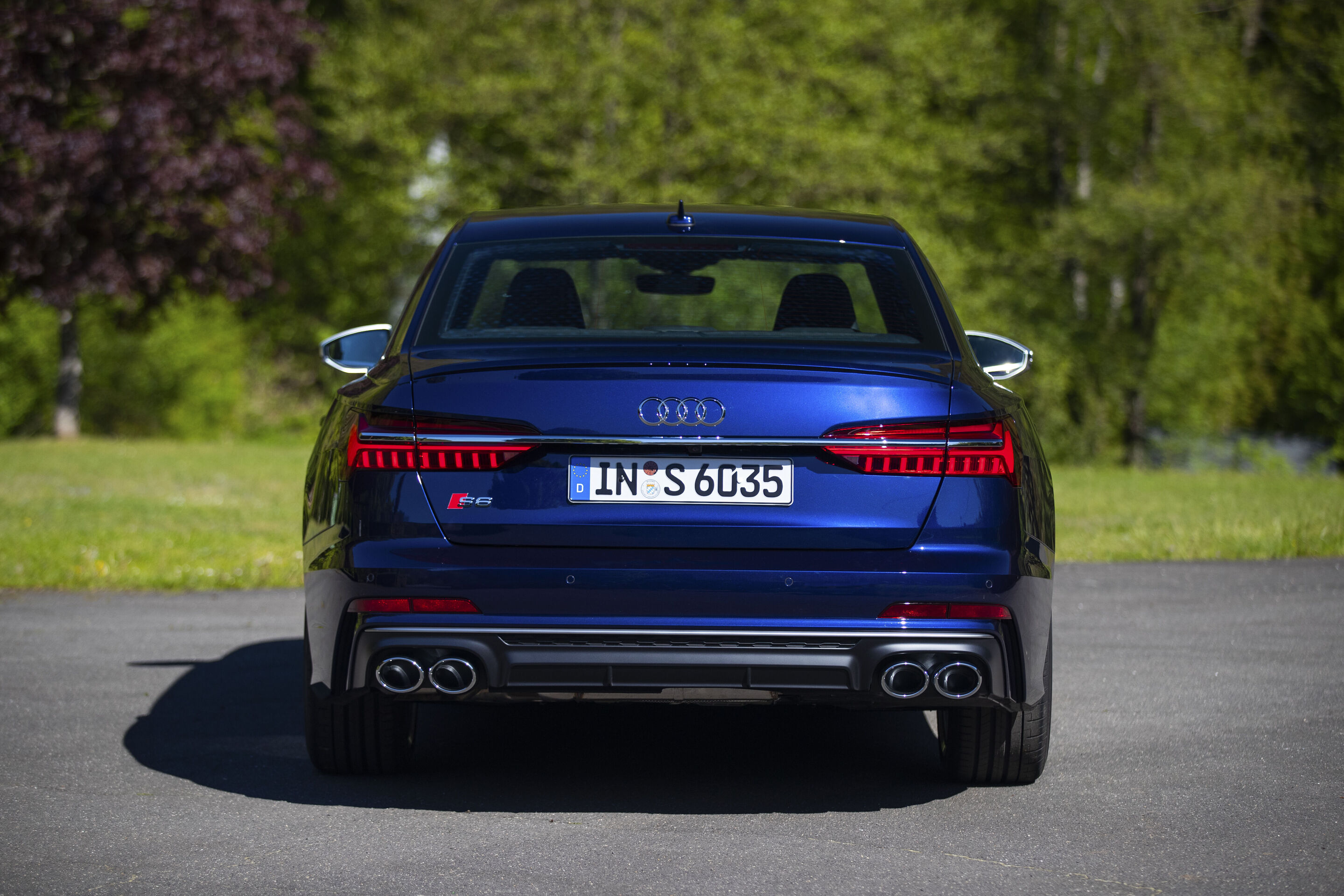 Audi S6 Sedan TDI (until 2025) - Static photo, Color: Navarra Blue