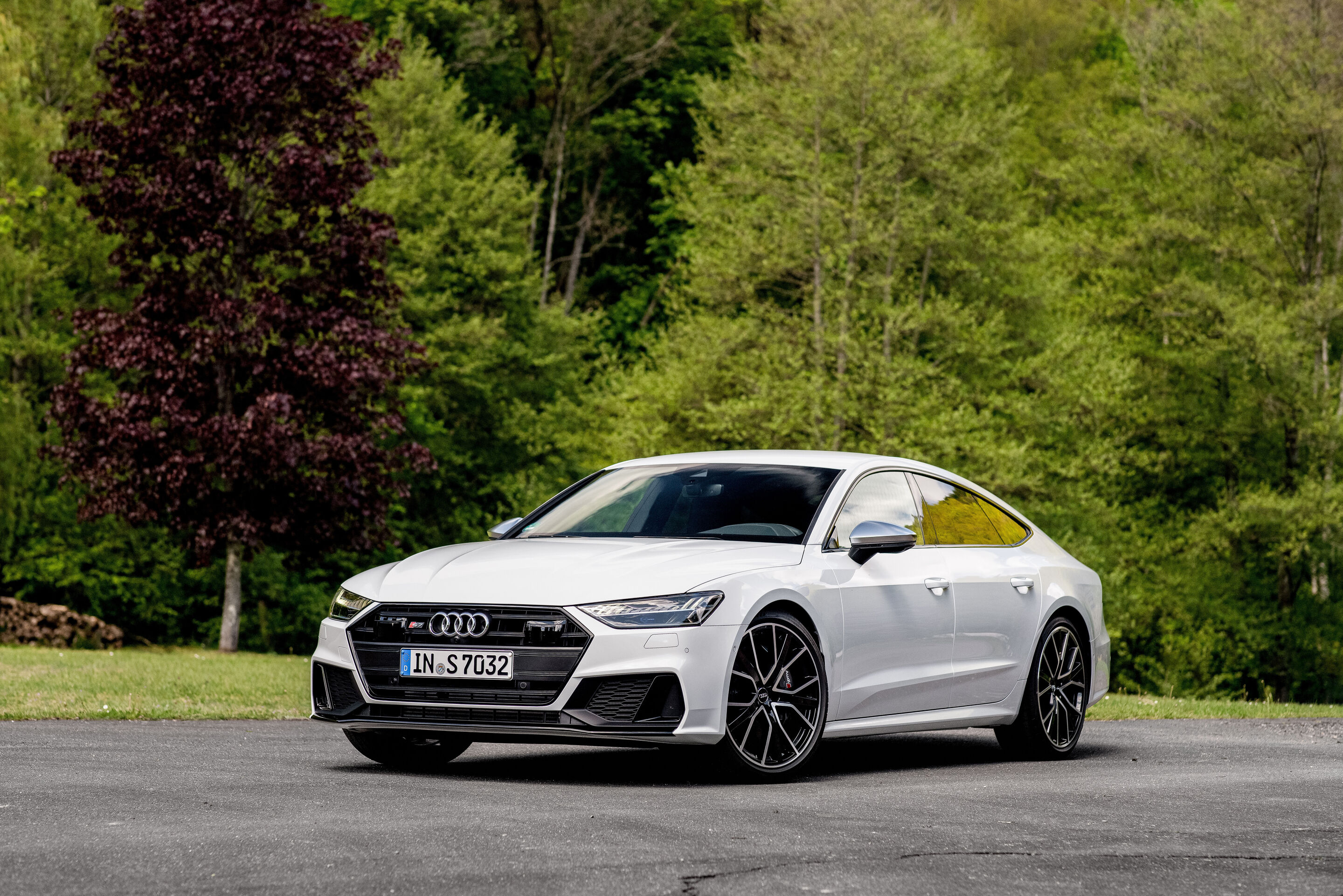 Audi S7 Sportback TDI (until 2025) - Static photo, Color: Glacier White