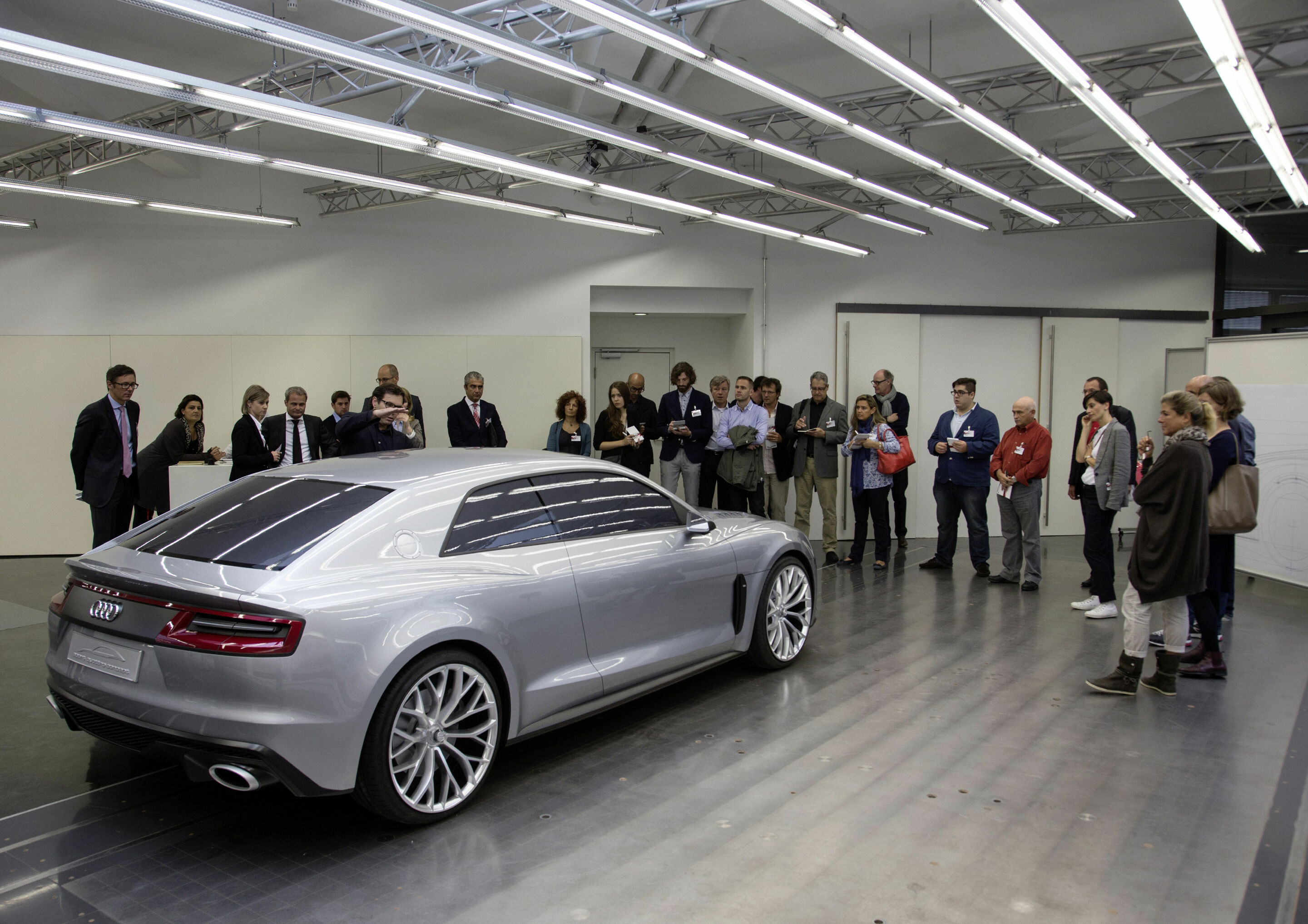 Design Close-Up at the Concept Design Studio Munich - Creation process Audi Sport quattro concept