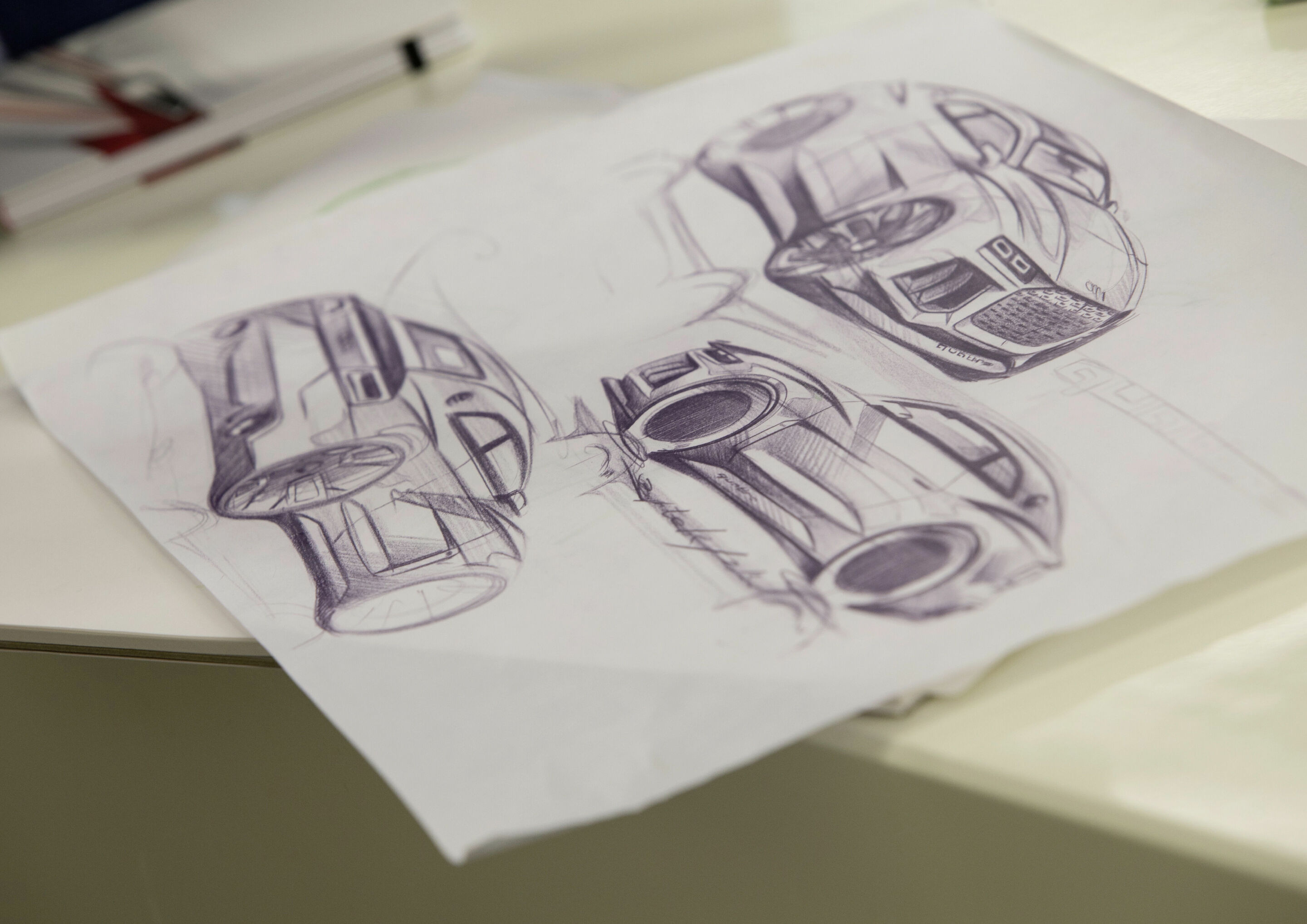 Design Close-Up im Konzept Design Studio München - Entstehungsprozess Audi Sport quattro concept