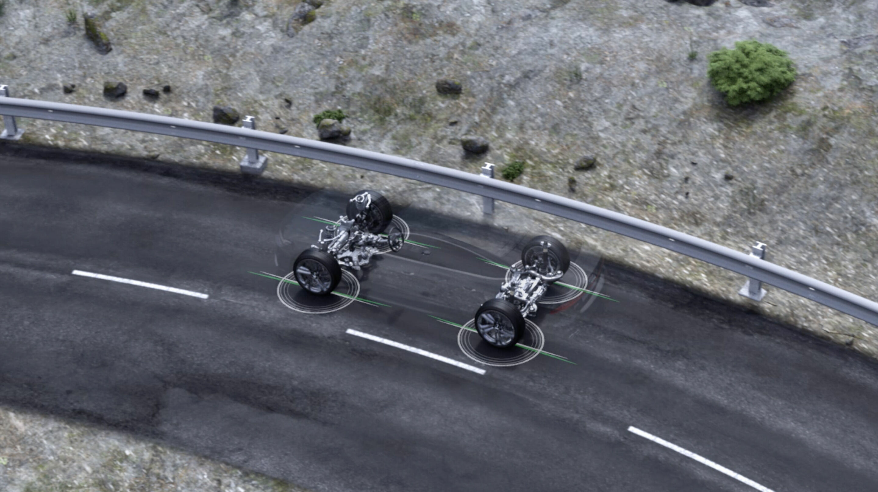 Animation Audi S7 Sportback TDI Suspension - Animation Audi S7 Sportback TDI Suspension