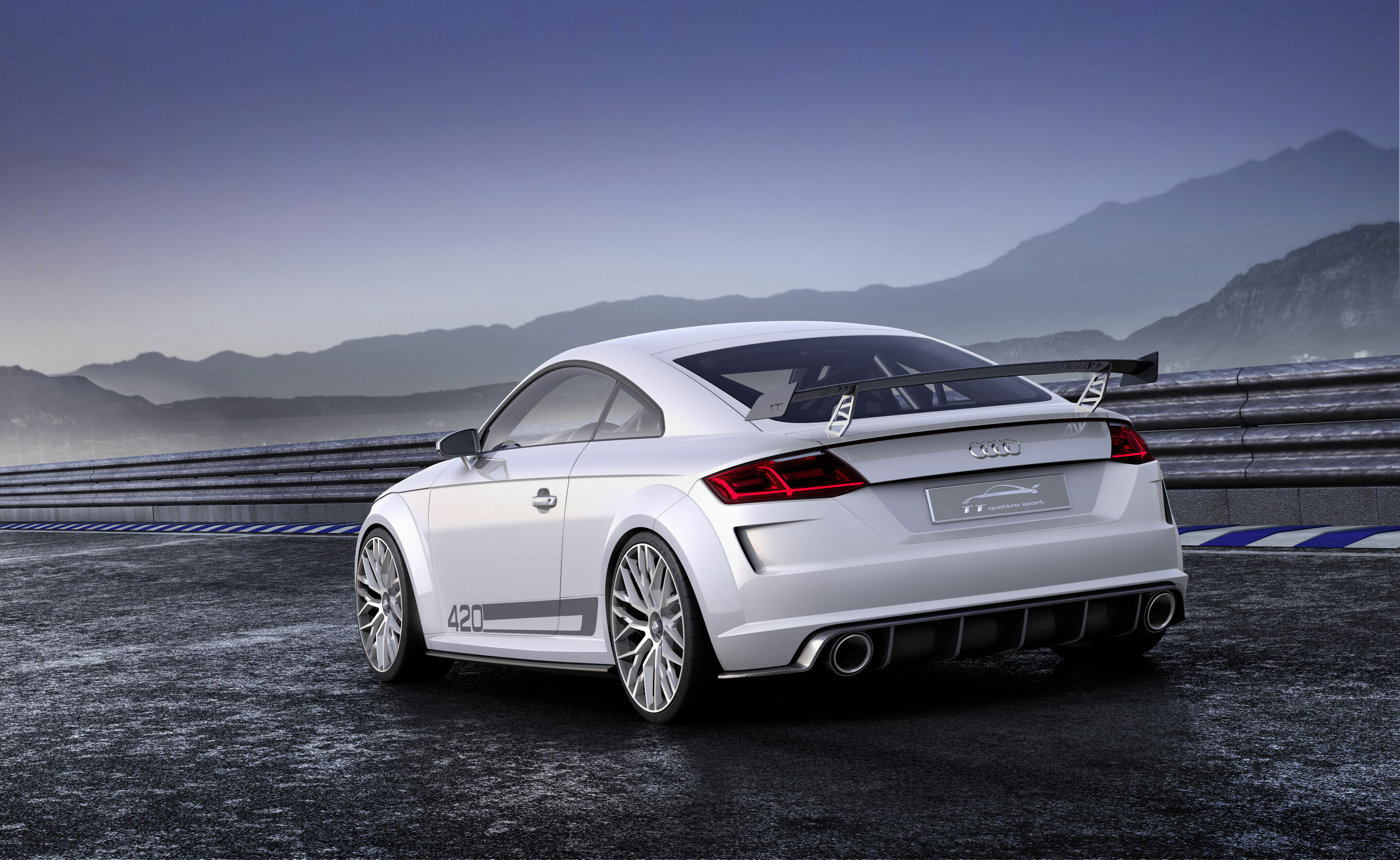 Audi TT quattro sport concept (2014) - Static photo