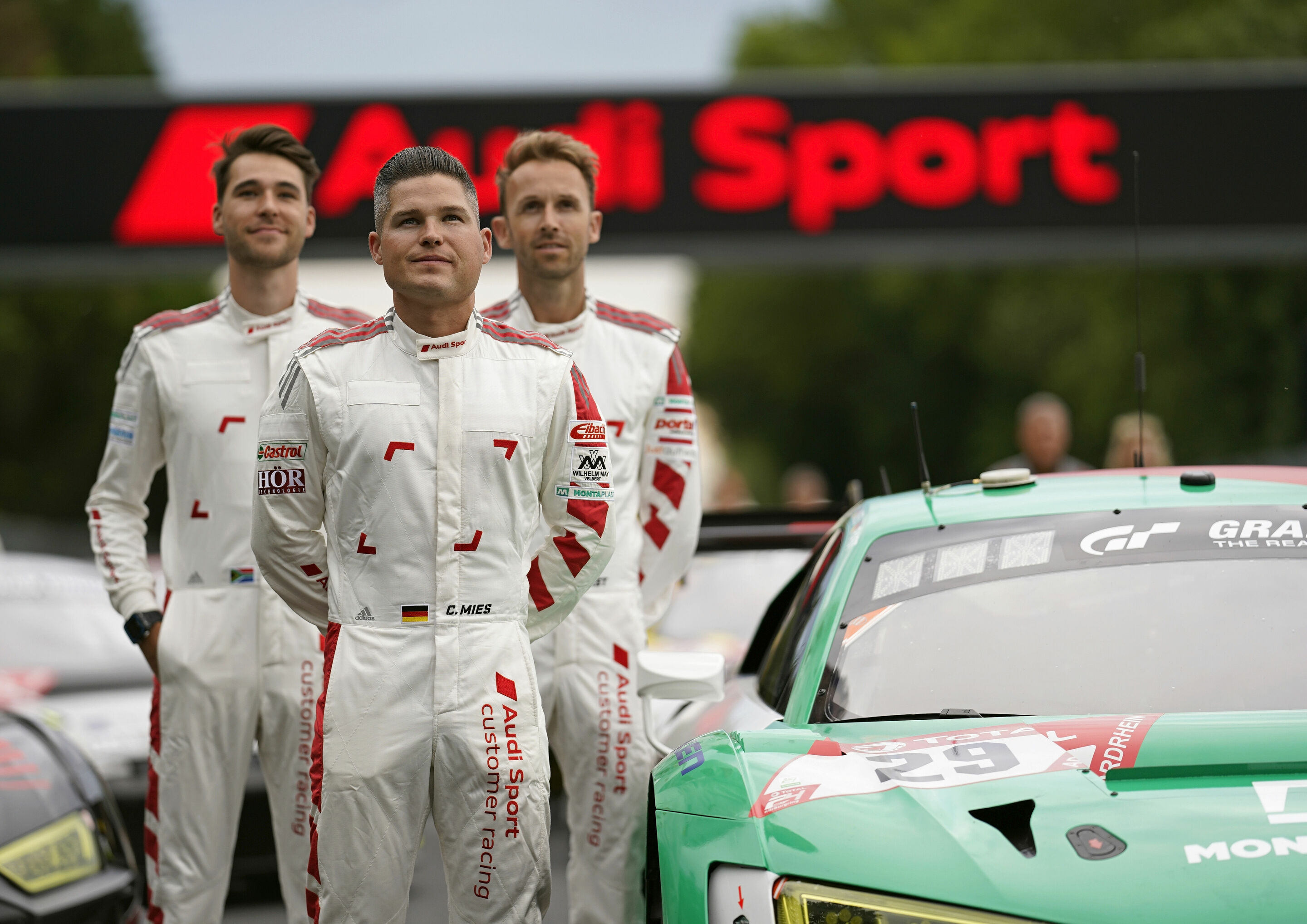 24h Nürburgring 2019 - Kelvin van der Linde, Christopher Mies, René Rast