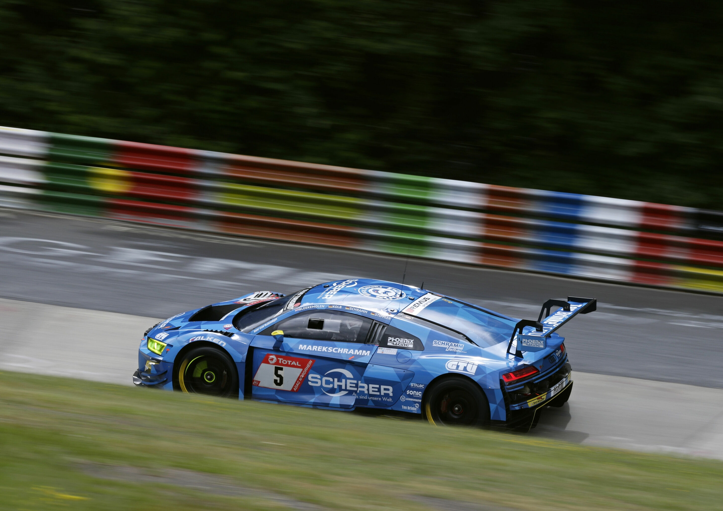 24h Nürburgring 2019 - Audi R8 LMS #5 (Phoenix Racing), Jeroen Bleekemolen/Vincent Kolb/Kim-Luis Schramm/Frank Stippler