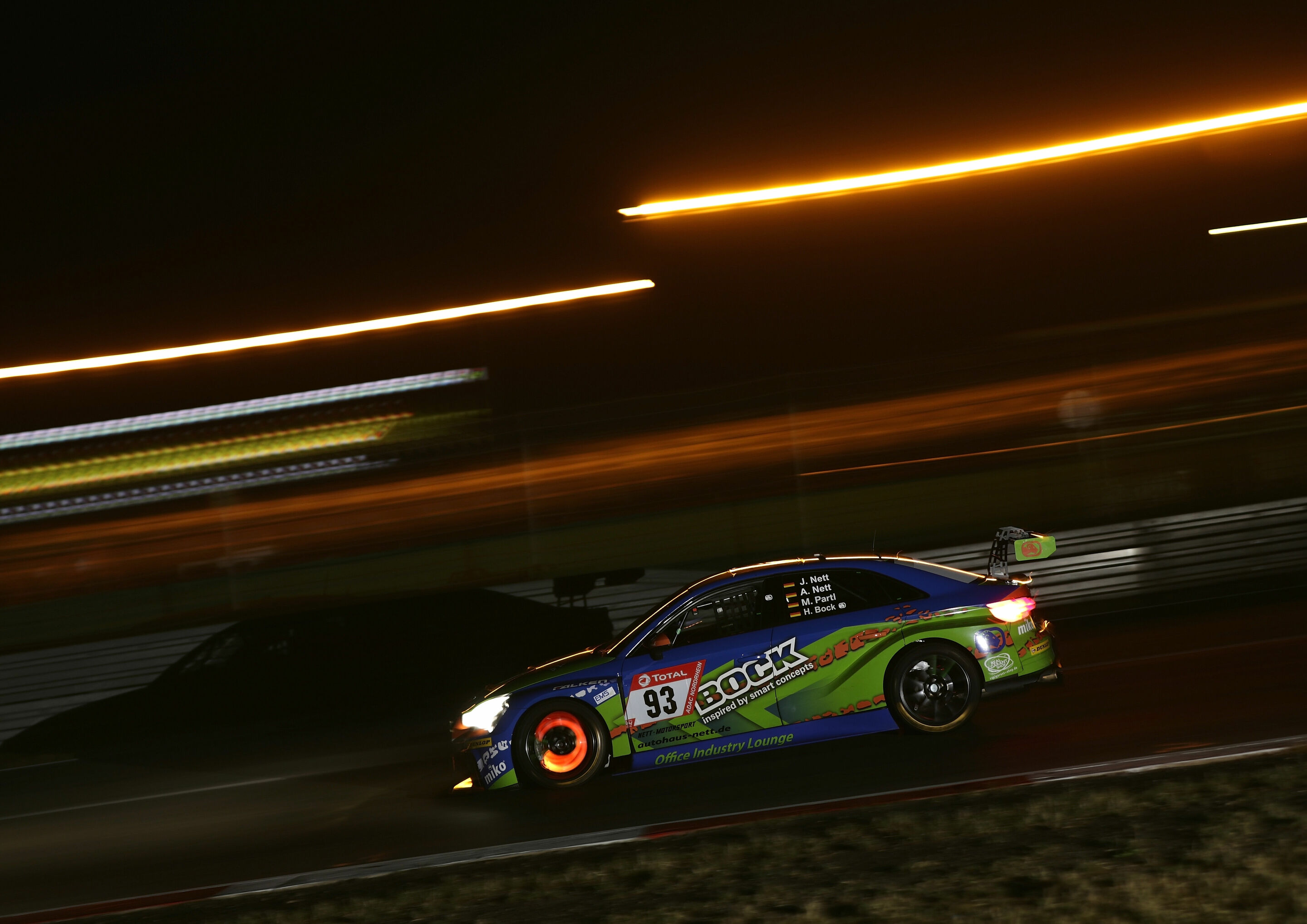 24h Nürburgring 2019 - Audi RS 3 LMS #93 (Bonk Motorsport), Hermann Bock/Achim Nett/Jürgen Nett/Max Partl