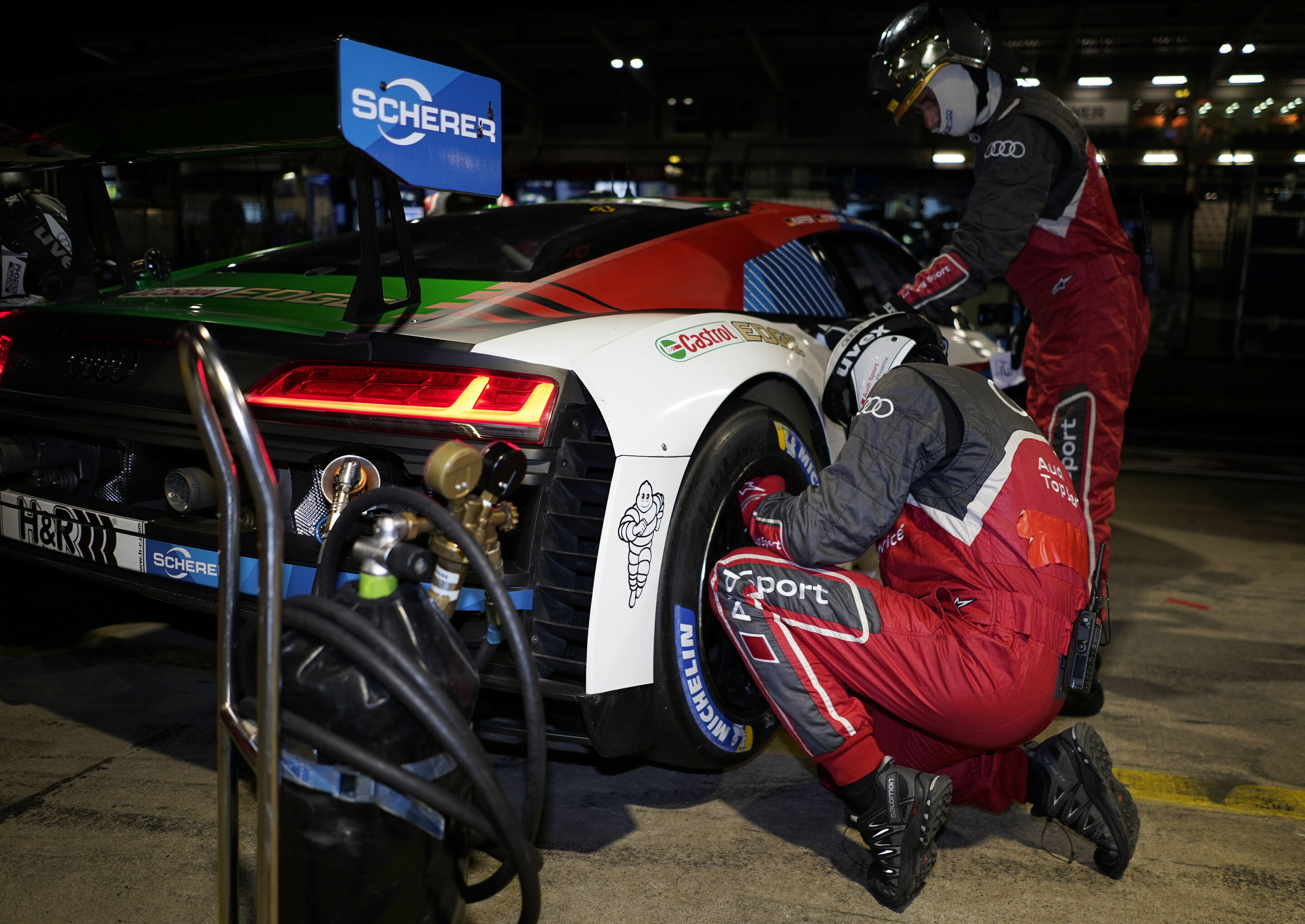 24h Nürburgring 2019 - Audi R8 LMS #4 (Audi Sport Team Phoenix), Pierre Kaffer/Frank Stippler/Dries Vanthoor/Frédéric Vervisch