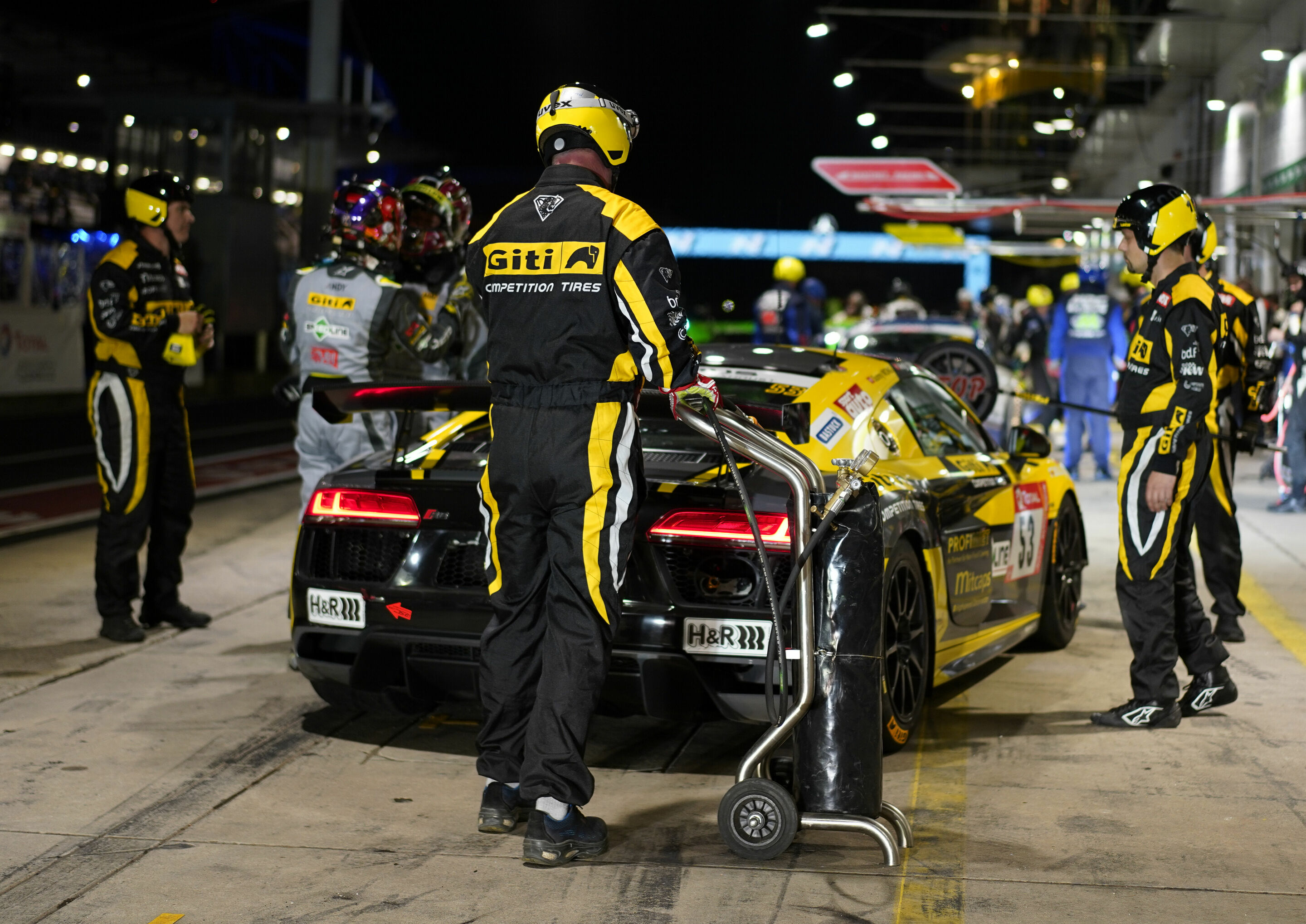 24h Nürburgring 2019 - Audi R8 LMS GT4 #53 (Giti Tire Motorsport by WS Racing), Xiaole He/Yat Wong/Andy Yan/Fei Li