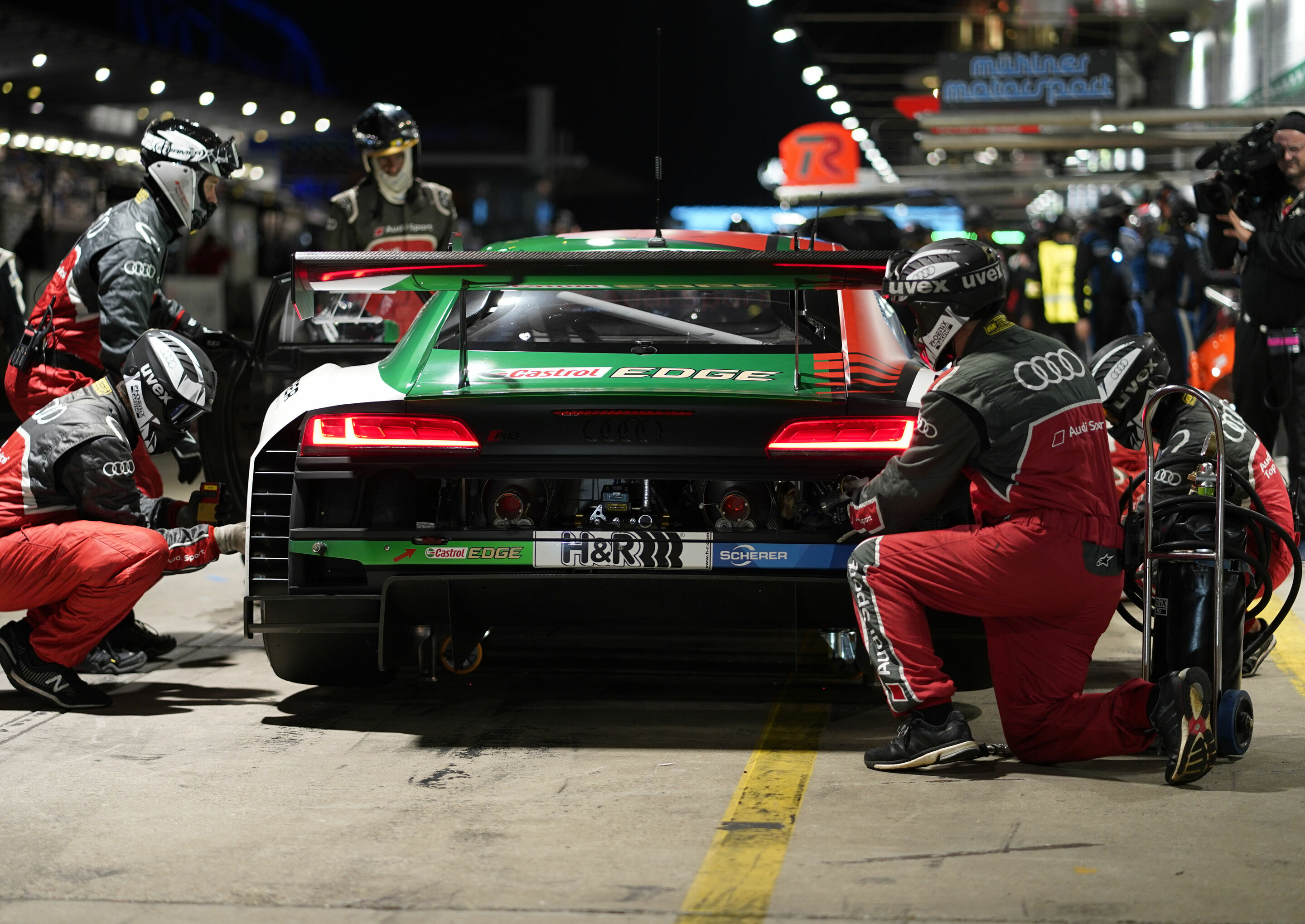 24h Nürburgring 2019 - Audi R8 LMS #4 (Audi Sport Team Phoenix), Pierre Kaffer/Frank Stippler/Dries Vanthoor/Frédéric Vervisch