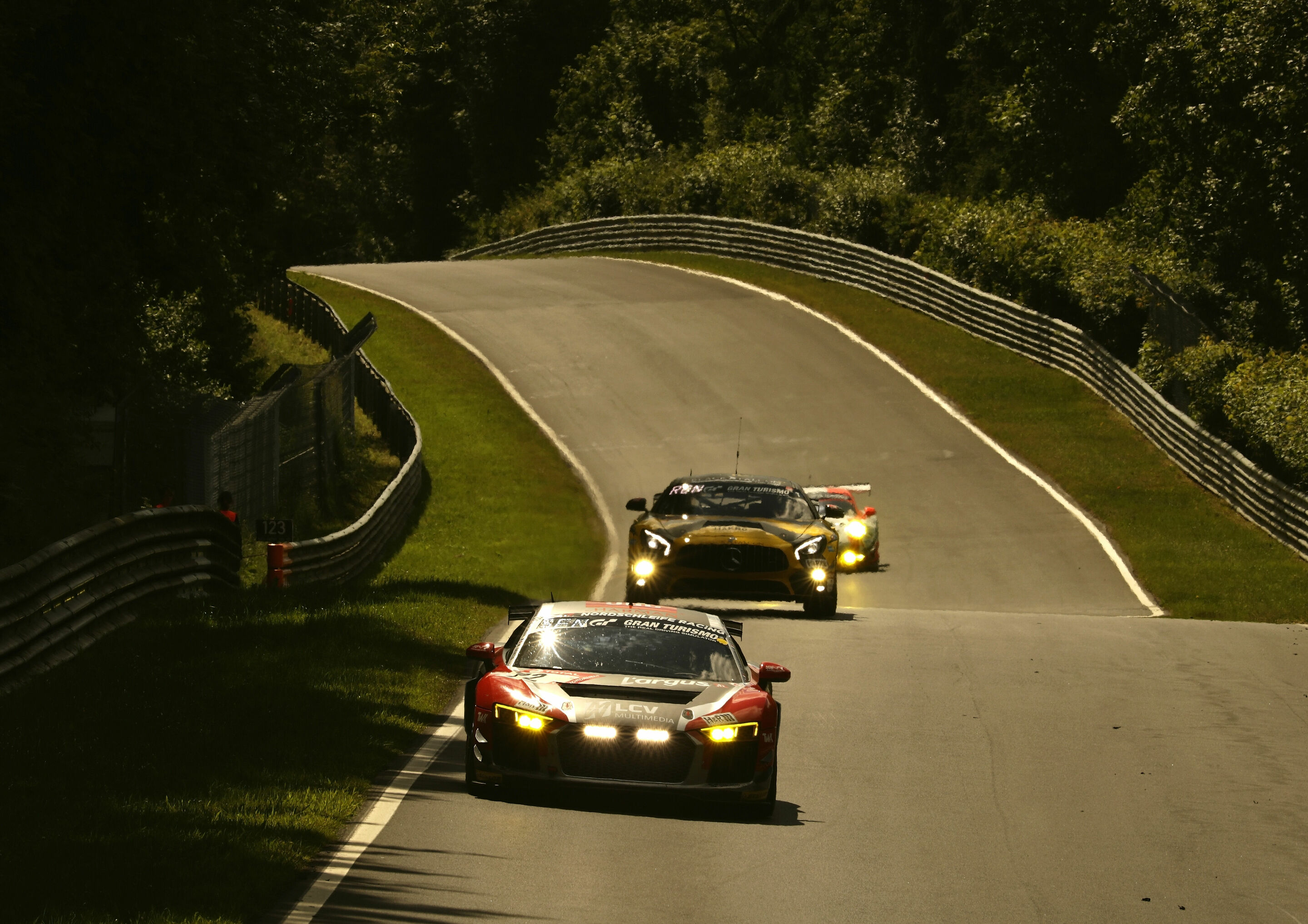 24h Nürburgring 2019 - Audi R8 LMS GT4 #72 (Car Collection Motorsport), Olivier Baharian/Thierry Blaise/Guillaume Roman/Mathieu Sentis